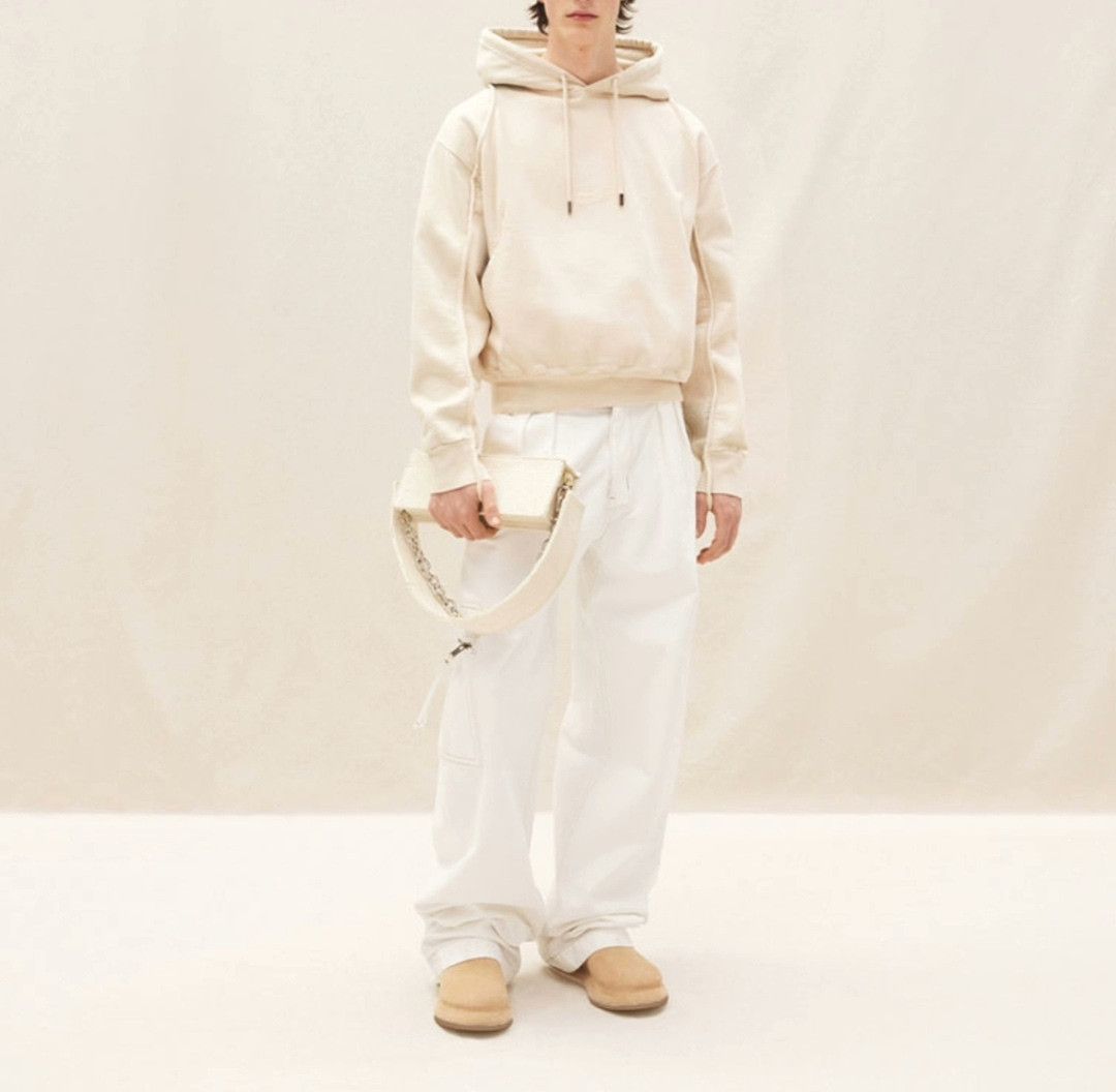 Jacquemus Jacquemus Men's Oversize Embroidered Hoodie Size US M / EU 48-50 / 2 - 8 Thumbnail