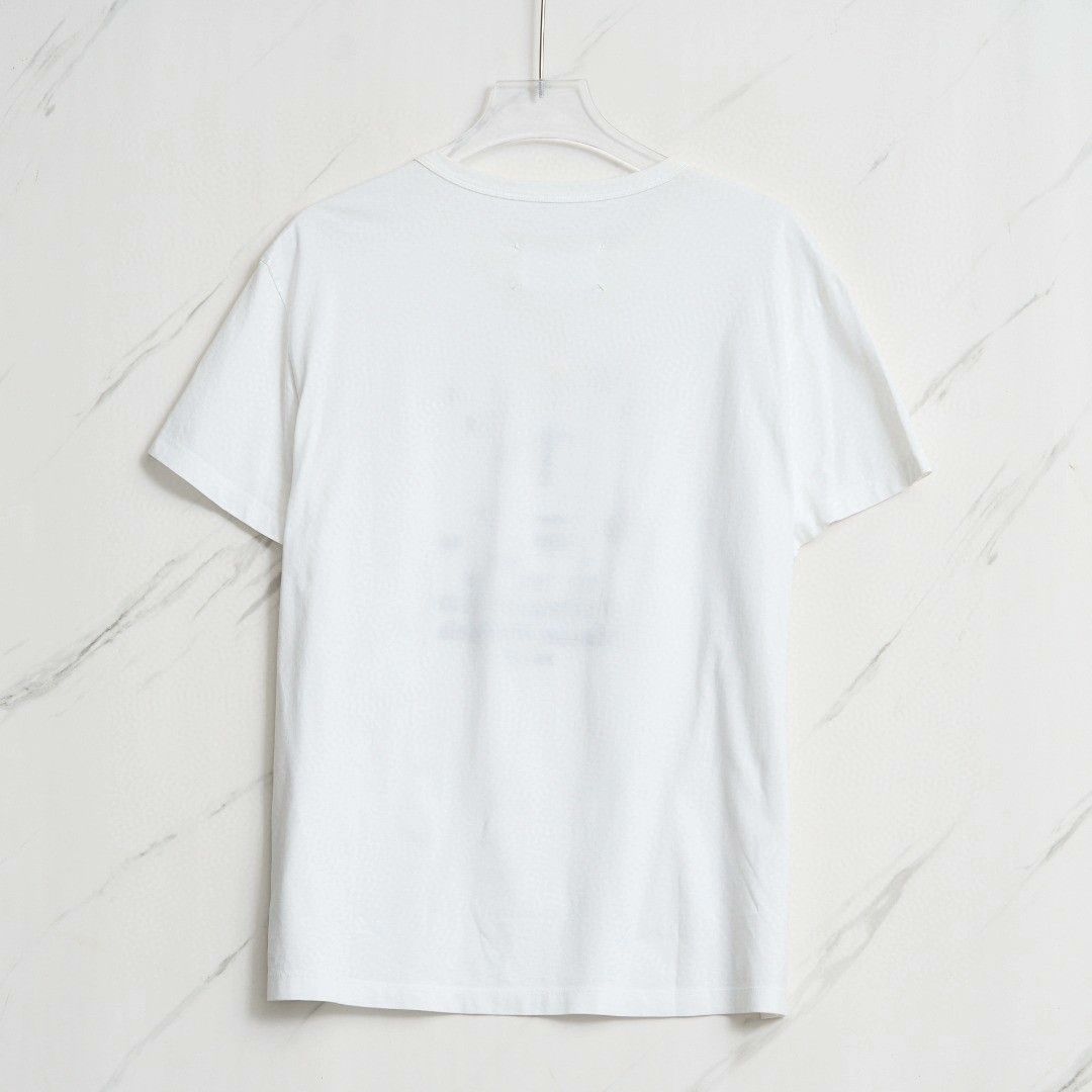 Maison Margiela Maison Margiela Unisex Digital Embroidered T-Shirt Size US M / EU 48-50 / 2 - 4 Thumbnail