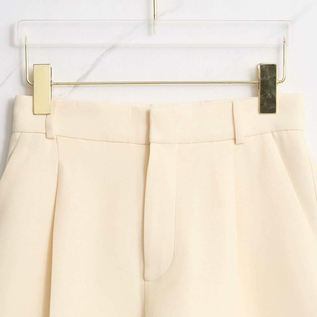 Dior Dior Women's Classic Solid Tailored Shorts Size 34" / US 12 / IT 48 - 2 Thumbnail