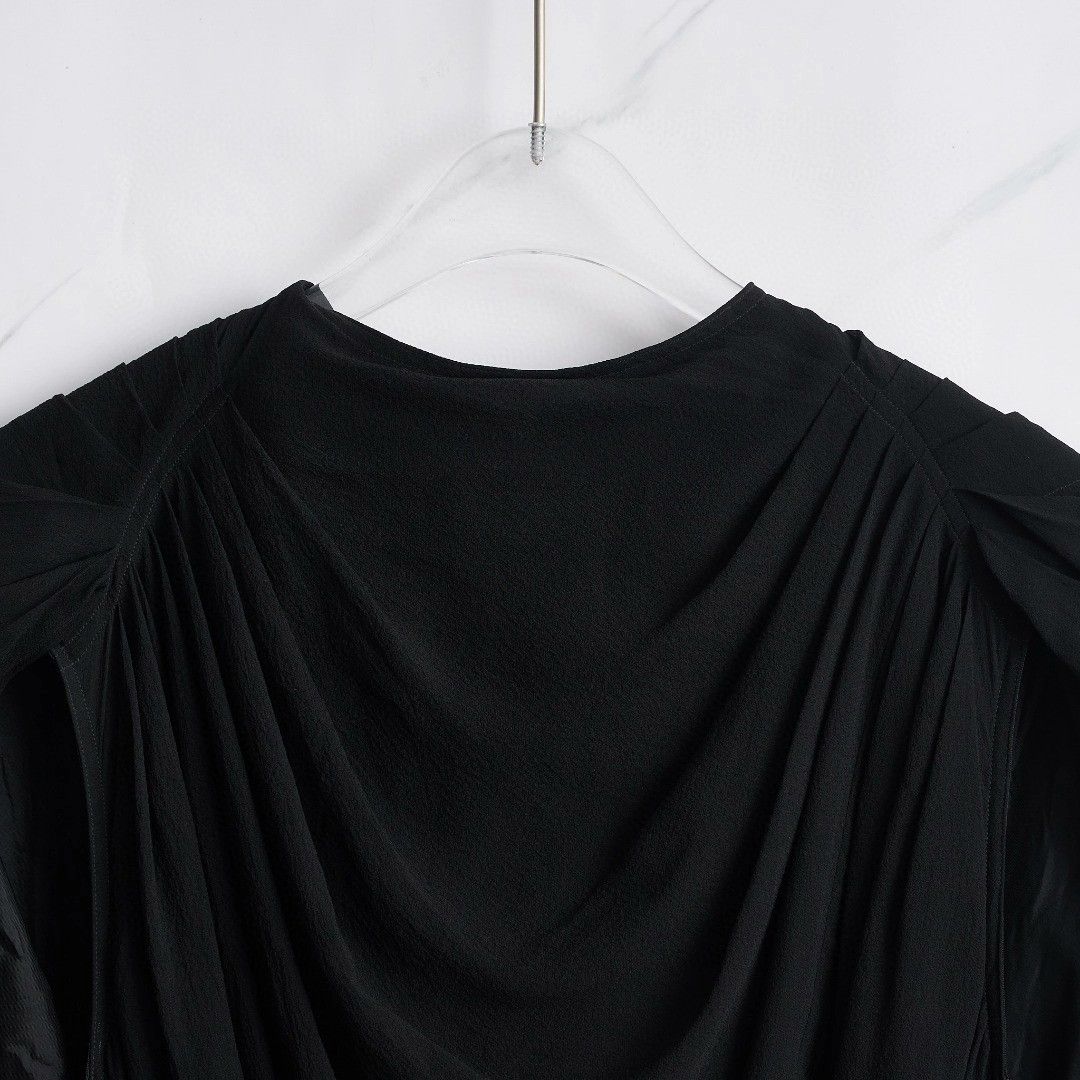Rick Owens Rick Owens Women's Pleated Sleeveless Dress Size S / US 4 / IT 40 - 2 Thumbnail