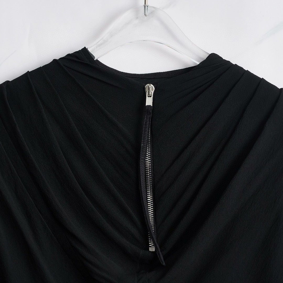 Rick Owens Rick Owens Women's Pleated Sleeveless Dress Size S / US 4 / IT 40 - 6 Thumbnail