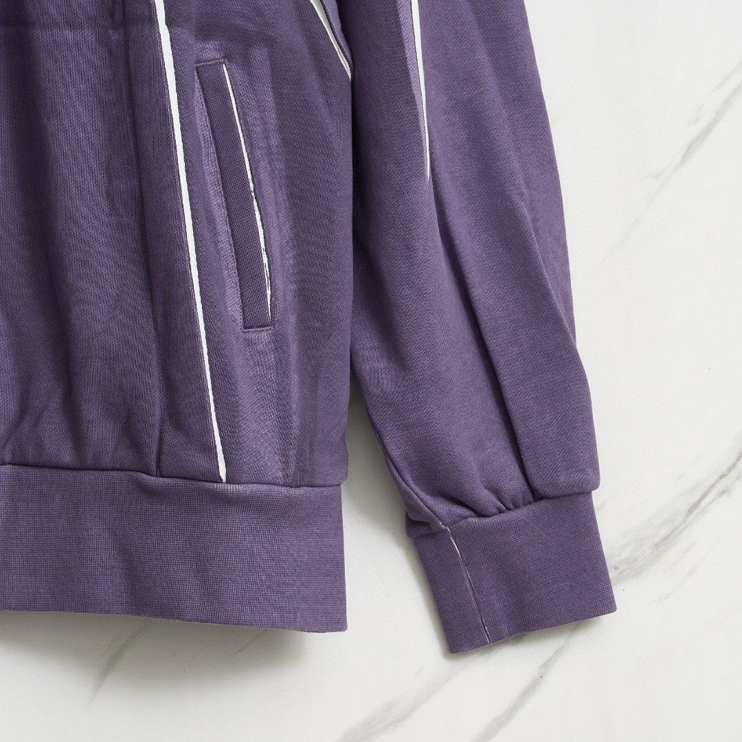 Feng Chen Wang Feng Chen Wang Men's Embroidered Crinkled Hoodie Size US M / EU 48-50 / 2 - 3 Thumbnail