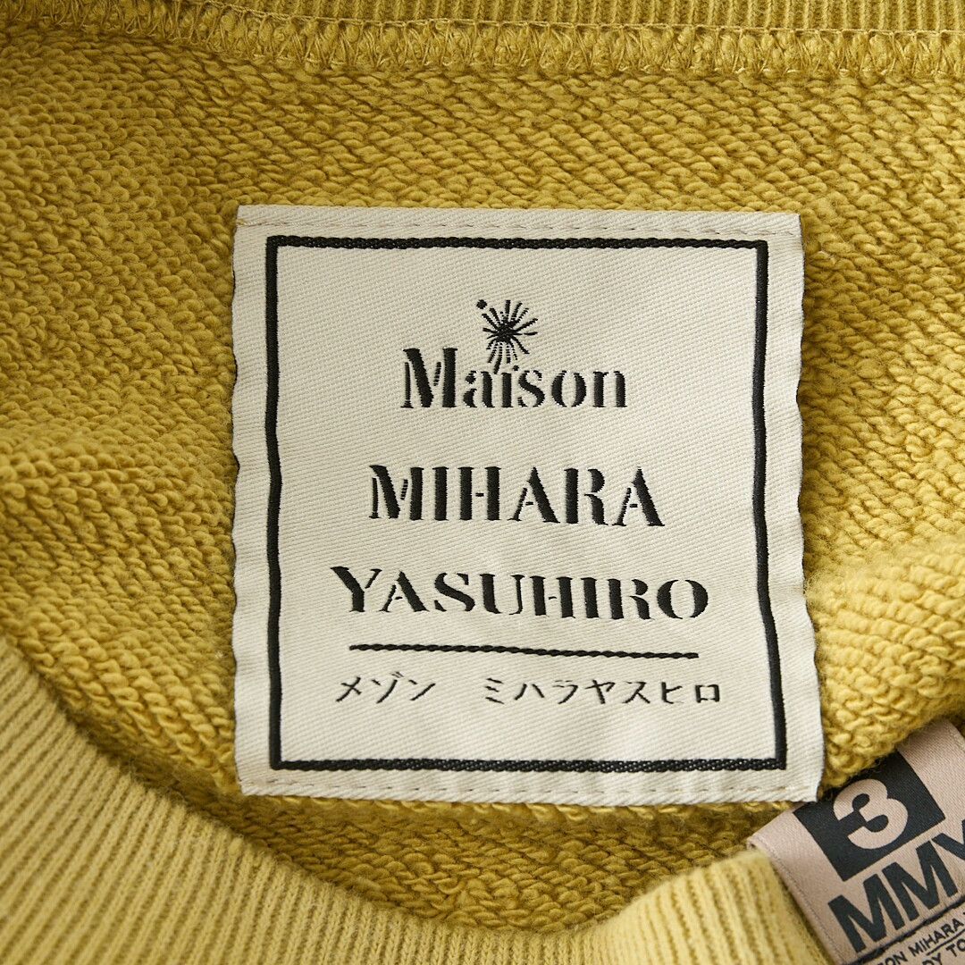 Maison MIHARA YASUHIRO Mihara Yasuhiro Women's Letter Distressed Crewneck Sweatshirt Size S / US 4 / IT 40 - 7 Thumbnail