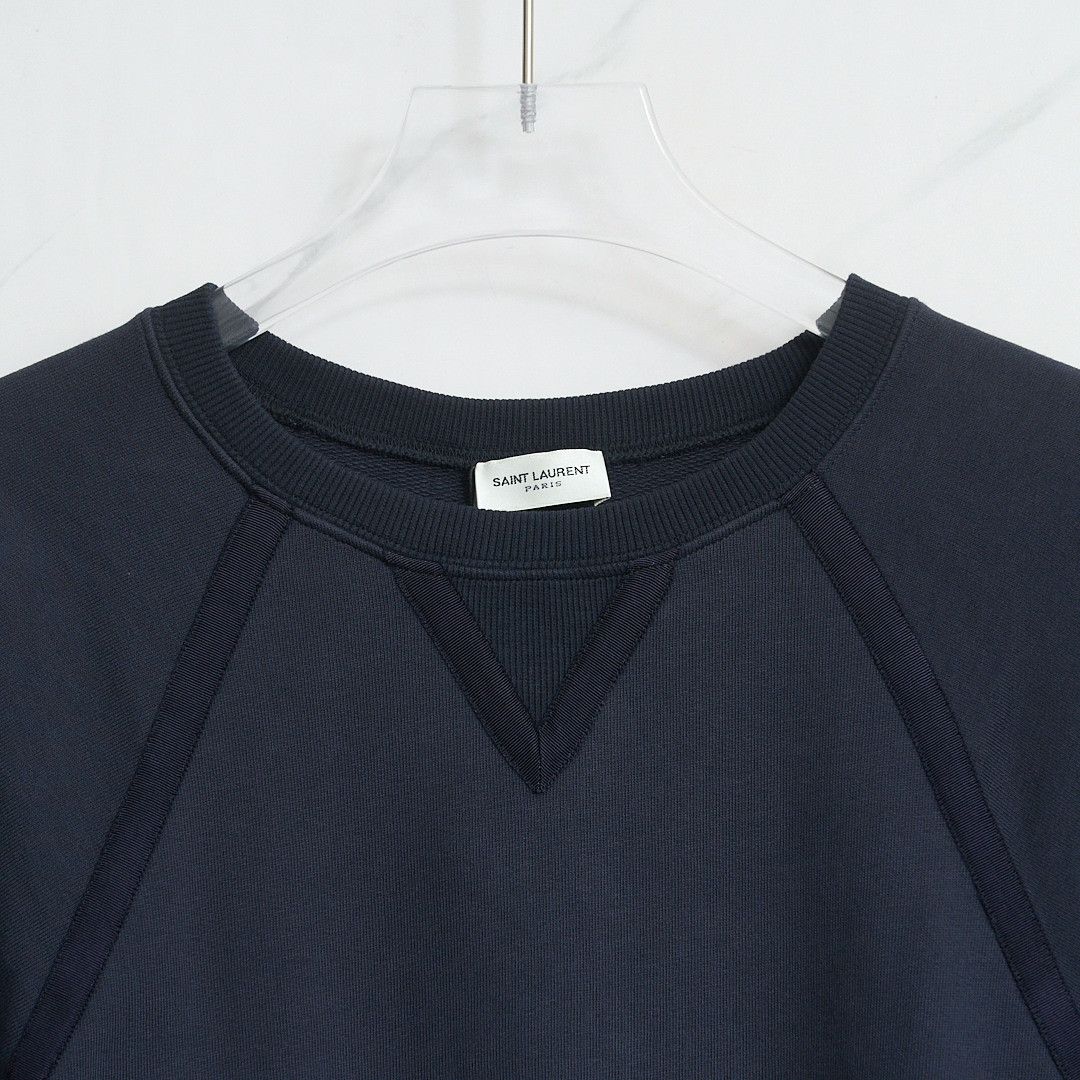 Saint Laurent Paris Saint Laurent Men's Raglan Sweatshirt Size US M / EU 48-50 / 2 - 2 Thumbnail