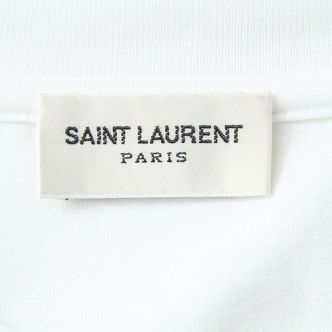 Saint Laurent Paris Saint Laurent Women's Minimal Logo T-Shirt Size S / US 4 / IT 40 - 6 Thumbnail