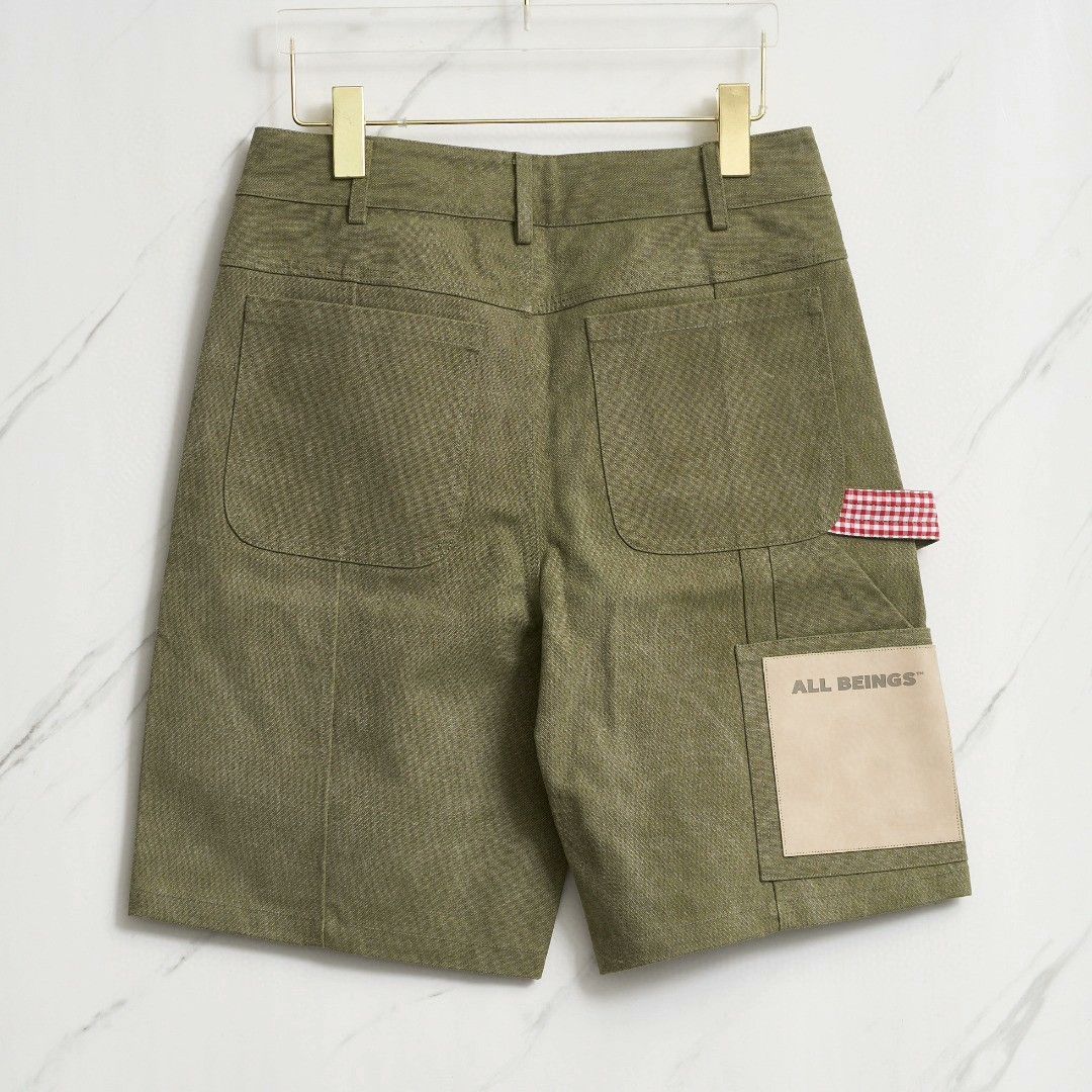 Allbirds All Beings Women's Color Block Shorts Size 38" / US 16 / IT 52 - 4 Thumbnail