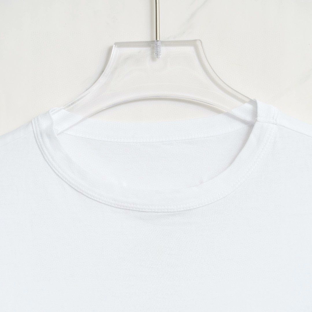 Maison Margiela Maison Margiela Men's Letter Embroidered T-shirt Size US M / EU 48-50 / 2 - 2 Thumbnail