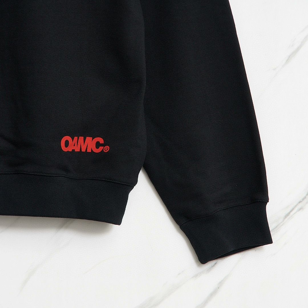 OAMC OAMC Men's Creative Print Black Sweatshirt Size US M / EU 48-50 / 2 - 6 Thumbnail