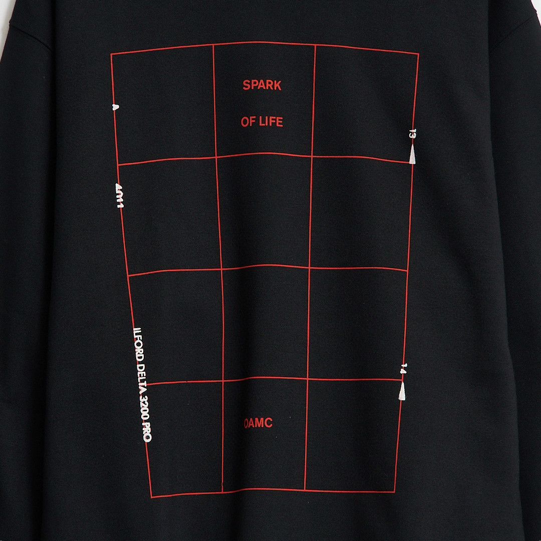 OAMC OAMC Men's Creative Print Black Sweatshirt Size US M / EU 48-50 / 2 - 3 Thumbnail