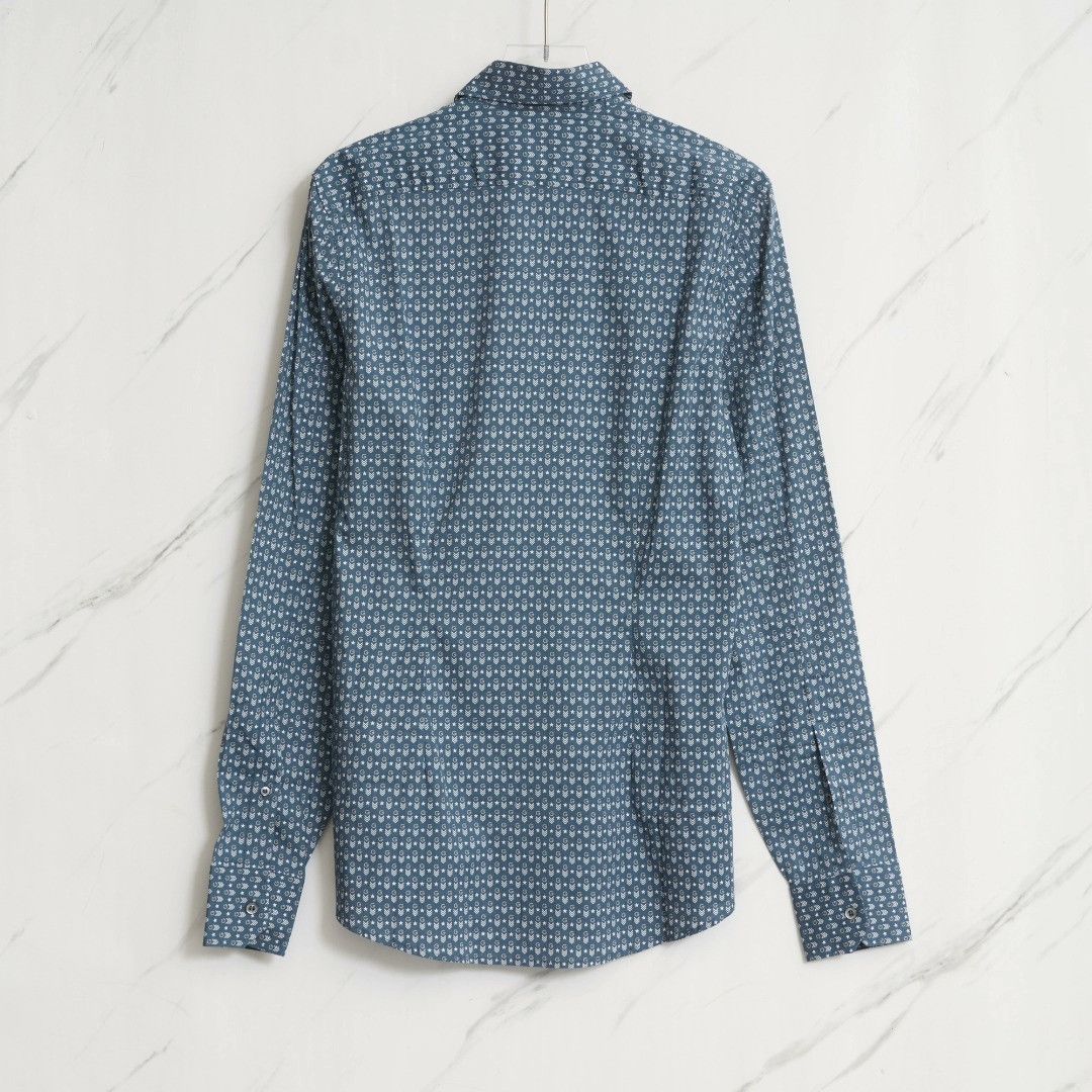 Gucci Gucci Men's Letter Arrow Print Shirt Size US M / EU 48-50 / 2 - 4 Thumbnail