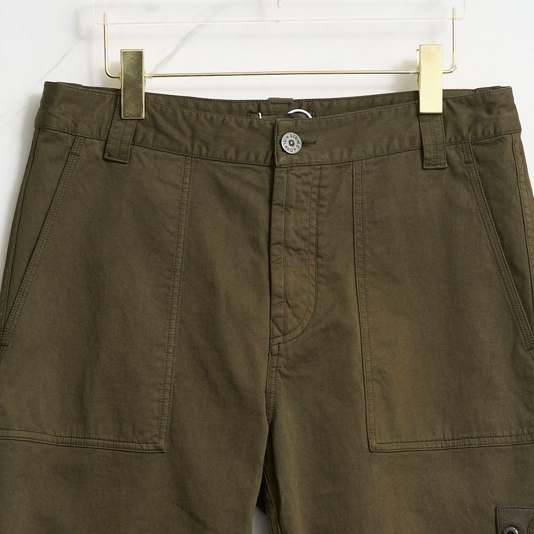 Stone Island Stone Island Men's Straight Cargo Pants Size US 31 - 2 Thumbnail