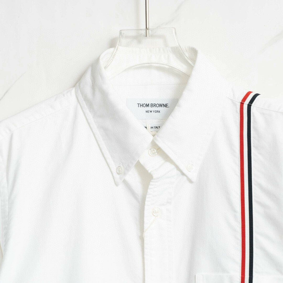 Thom Browne Thom Browne Men's Striped Collar Shirt Size US M / EU 48-50 / 2 - 2 Thumbnail