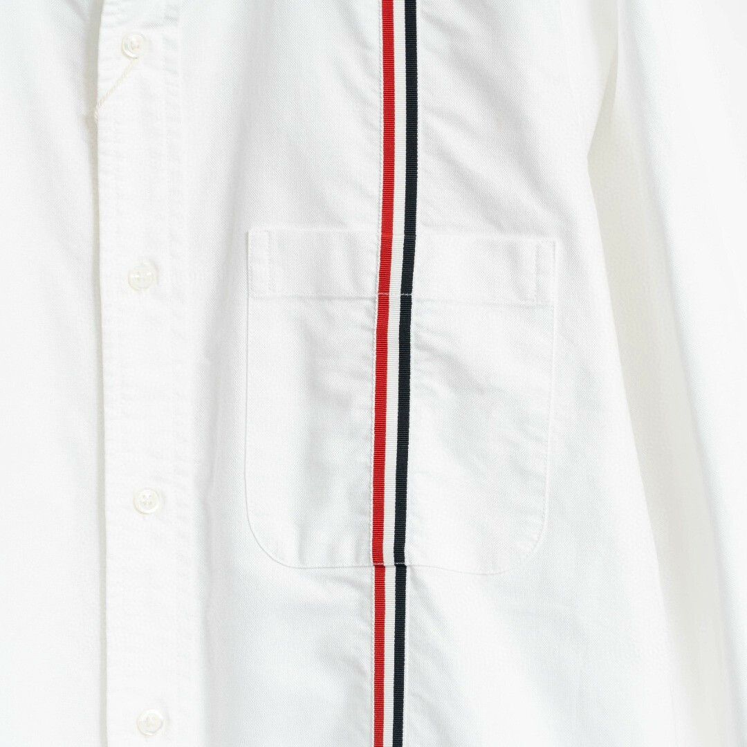 Thom Browne Thom Browne Men's Striped Collar Shirt Size US M / EU 48-50 / 2 - 3 Thumbnail