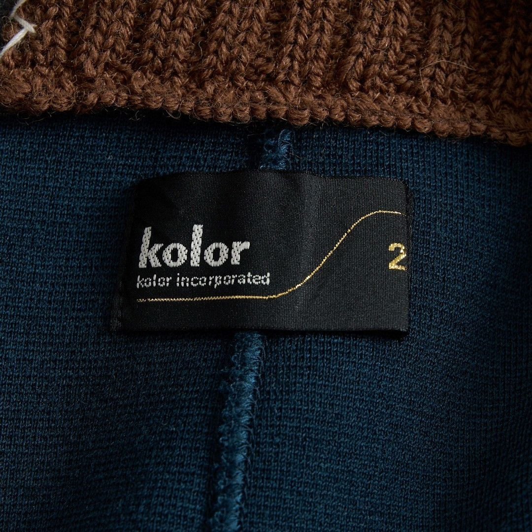 Kolor Kolor Men's Fake Two-Piece Wool Coat Size US S / EU 44-46 / 1 - 5 Thumbnail