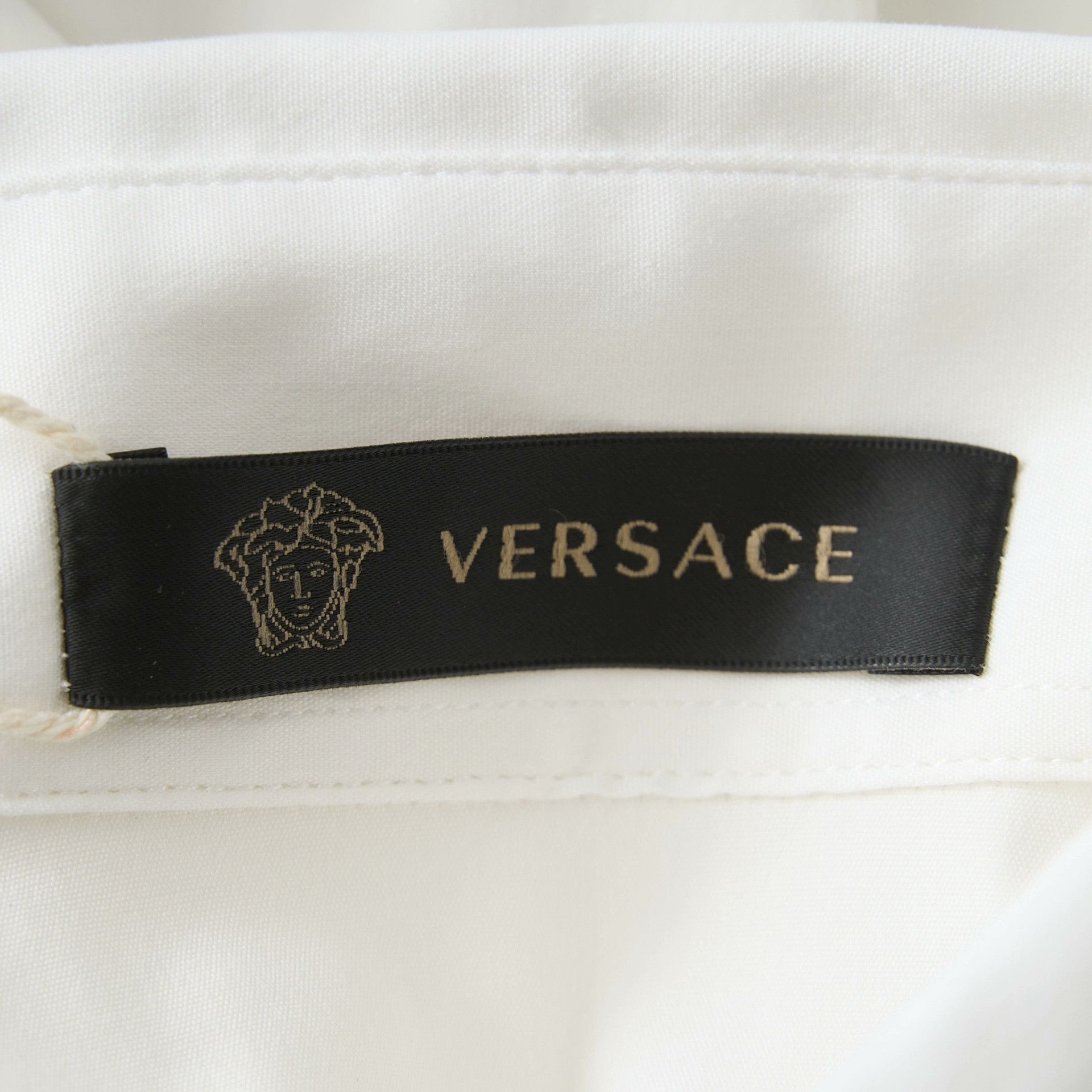 Versace Versace Men's Pointed Collar Long Sleeve Shirt Size US XS / EU 42 / 0 - 7 Thumbnail