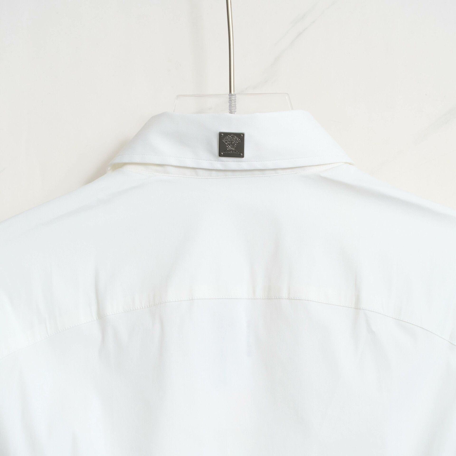 Versace Versace Men's Pointed Collar Long Sleeve Shirt Size US XS / EU 42 / 0 - 5 Thumbnail