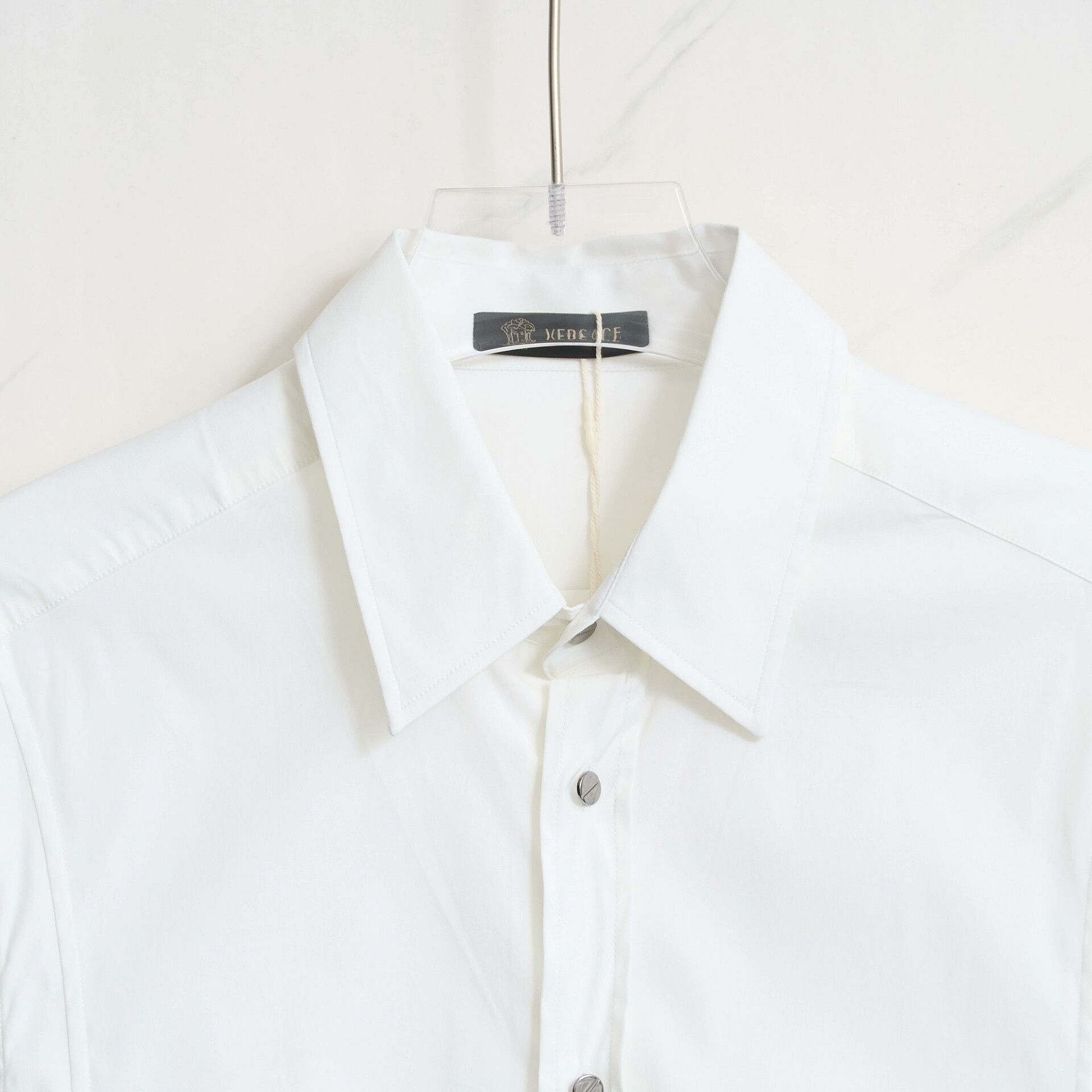 Versace Versace Men's Pointed Collar Long Sleeve Shirt Size US XS / EU 42 / 0 - 2 Thumbnail