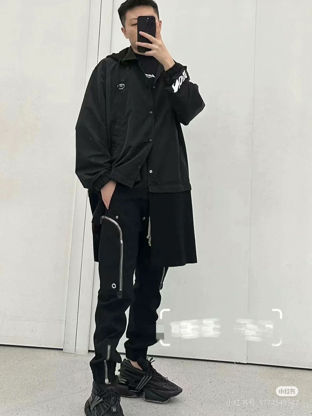 Undercover Undercover Men's Spliced Print Windbreaker Size US M / EU 48-50 / 2 - 9 Thumbnail