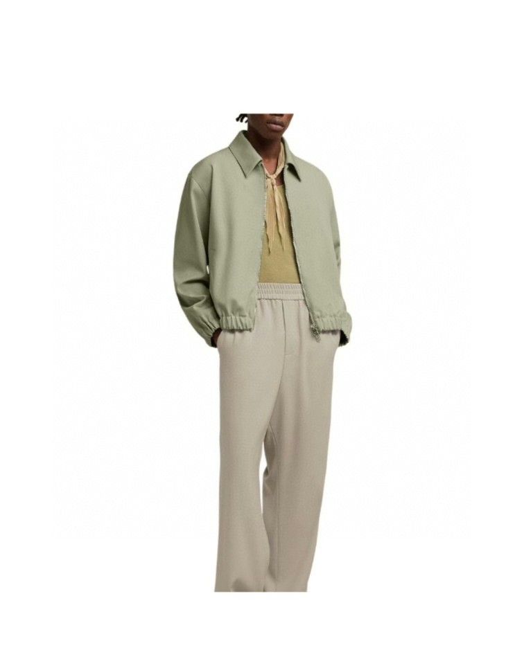 AMI Ami Paris Men's Lapel Zip Jacket Size US M / EU 48-50 / 2 - 8 Thumbnail