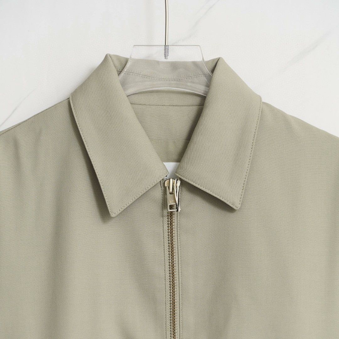 AMI Ami Paris Men's Lapel Zip Jacket Size US M / EU 48-50 / 2 - 2 Thumbnail