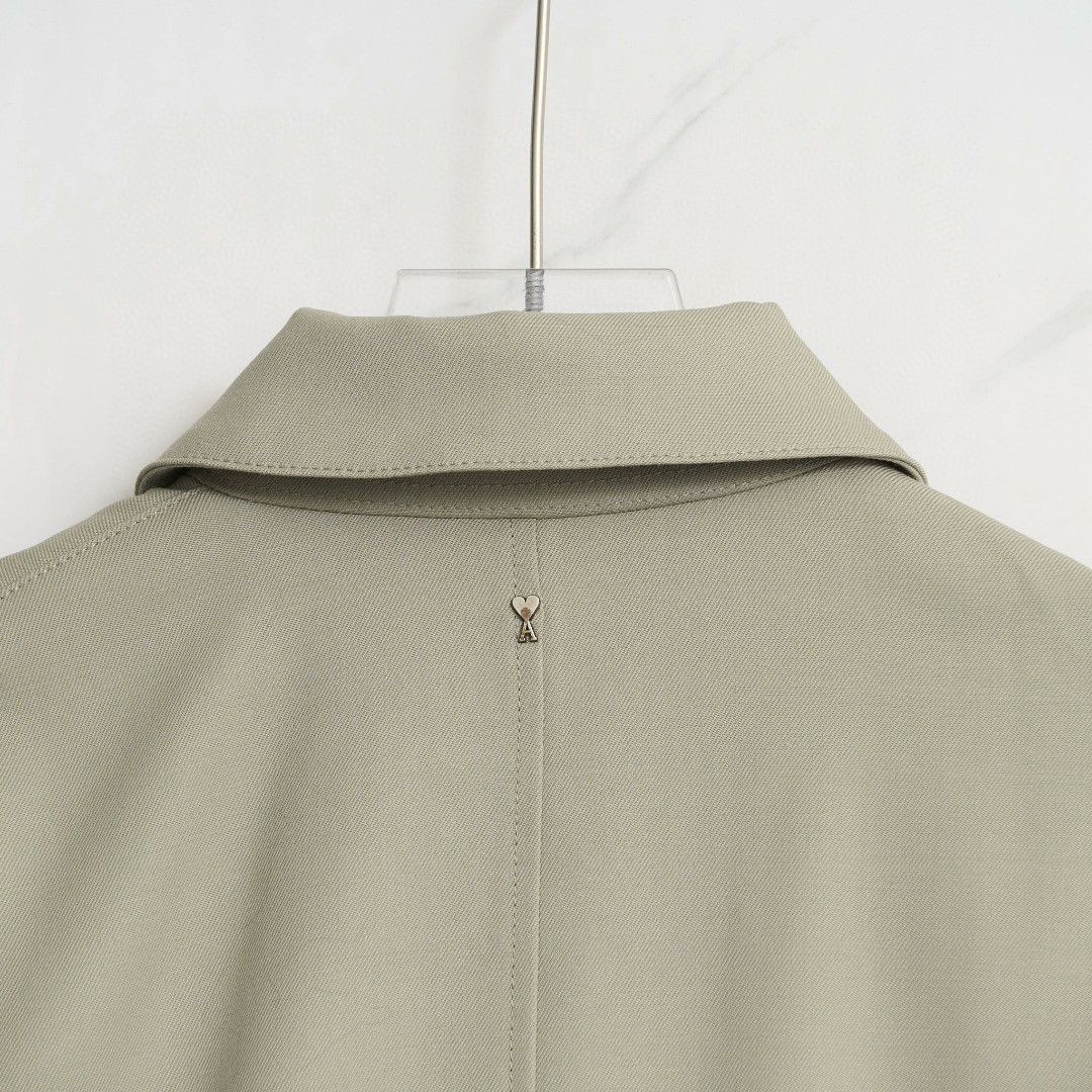 AMI Ami Paris Men's Lapel Zip Jacket Size US M / EU 48-50 / 2 - 5 Thumbnail