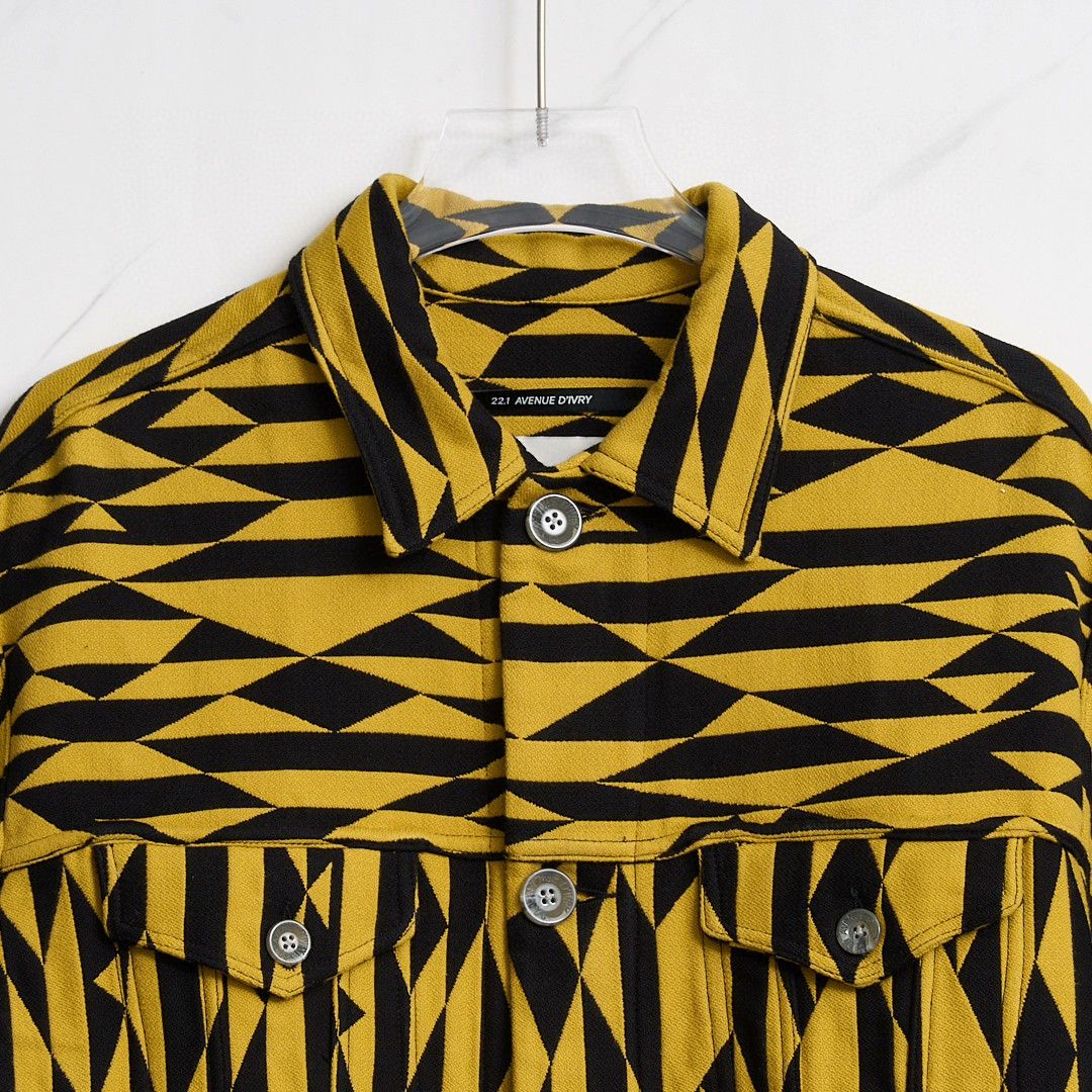 Song For The Mute Song for the Mute Men's Diamond Print Coat Size US M / EU 48-50 / 2 - 2 Thumbnail