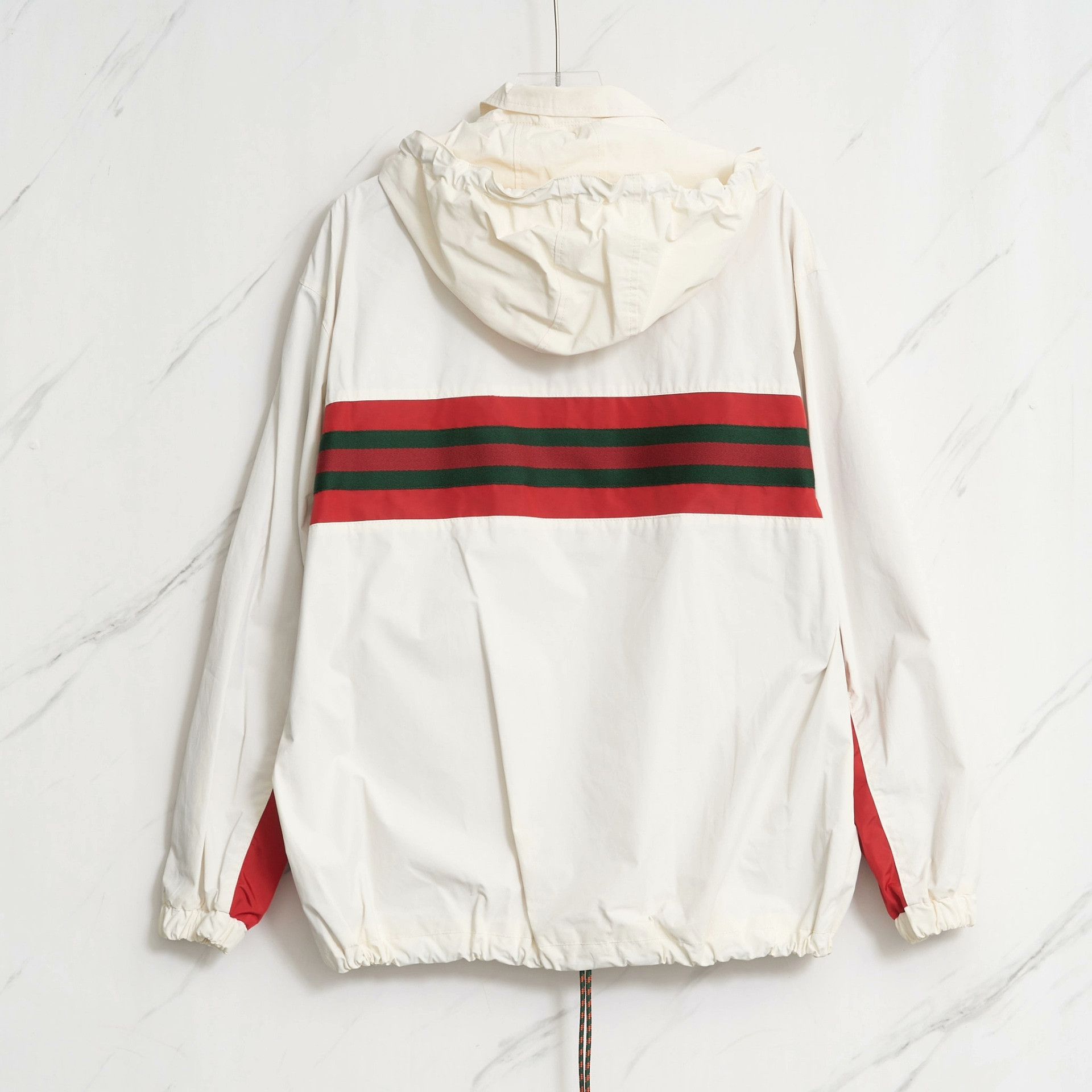 Gucci Gucci Men's Striped Colorblock Hooded Jacket Size US S / EU 44-46 / 1 - 4 Thumbnail
