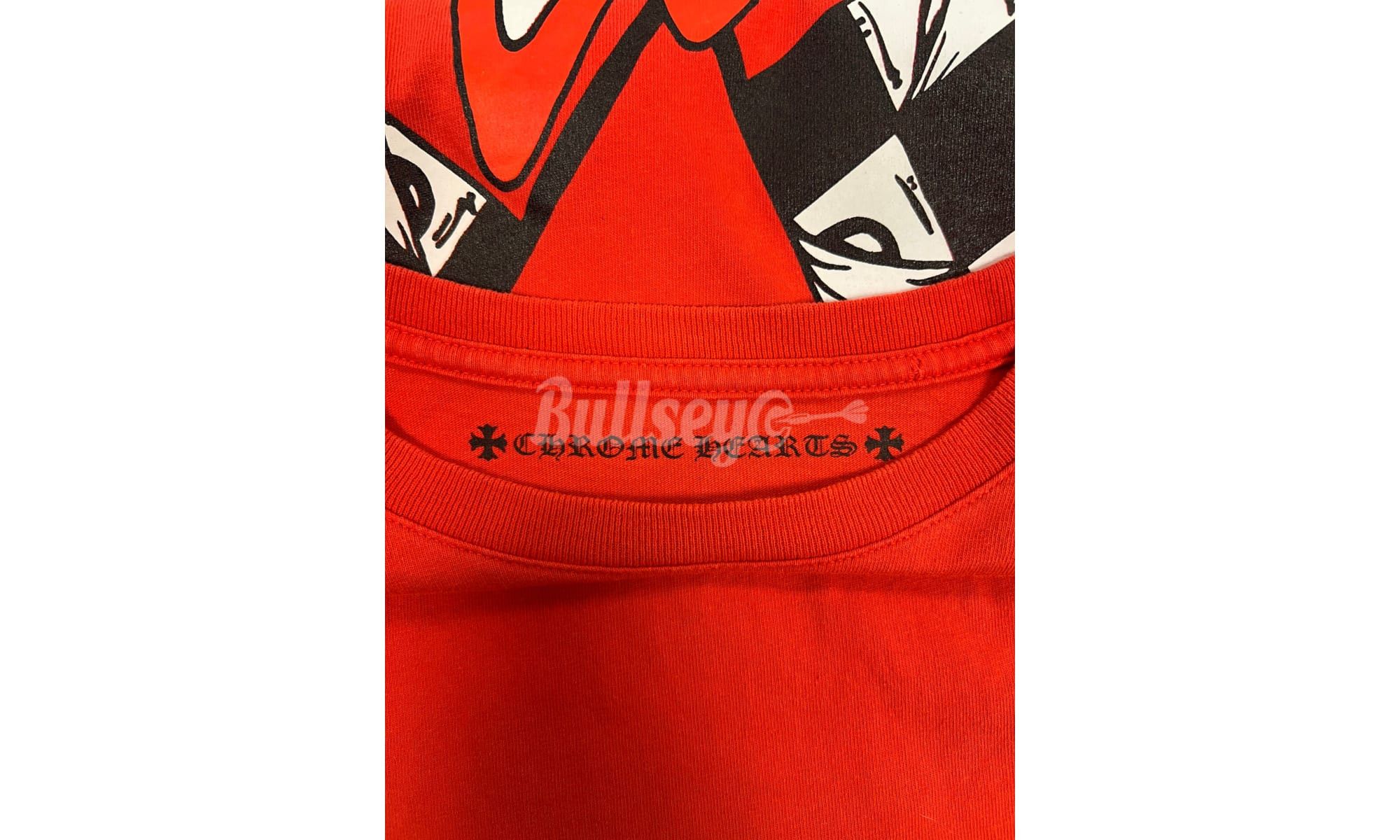 Chrome Hearts Matty Boy Sadistic Red Crewneck Size ONE SIZE - 3 Thumbnail