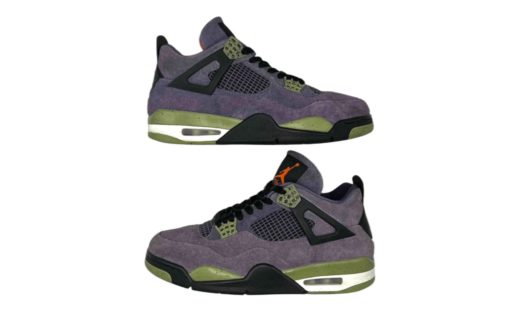 Jordan Brand Air Jordan 4 Retro "Purple Canyon" (Womens) (PreOwned) Size US 12 / EU 45 - 2 Thumbnail