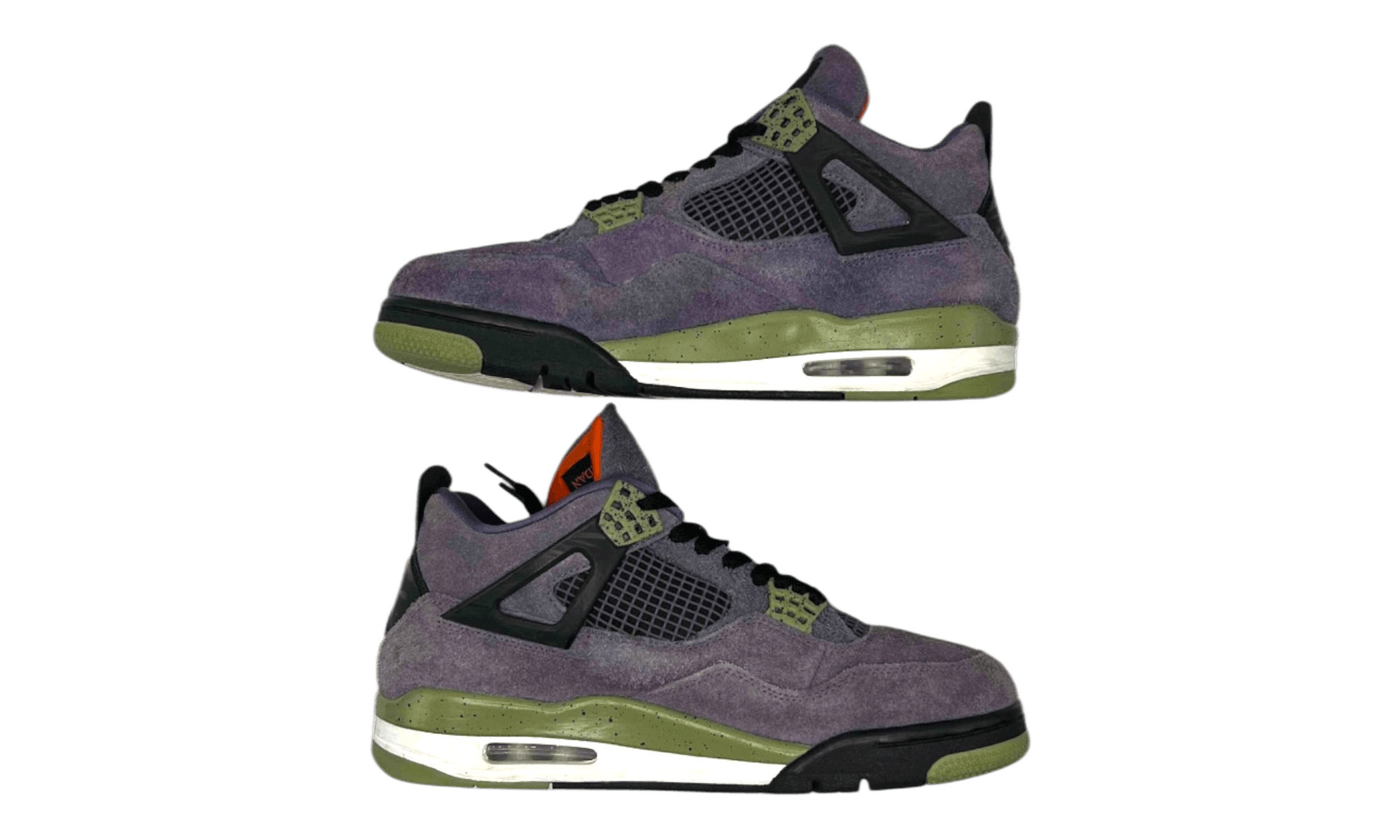 Jordan Brand Air Jordan 4 Retro "Purple Canyon" (Womens) (PreOwned) Size US 12 / EU 45 - 3 Thumbnail