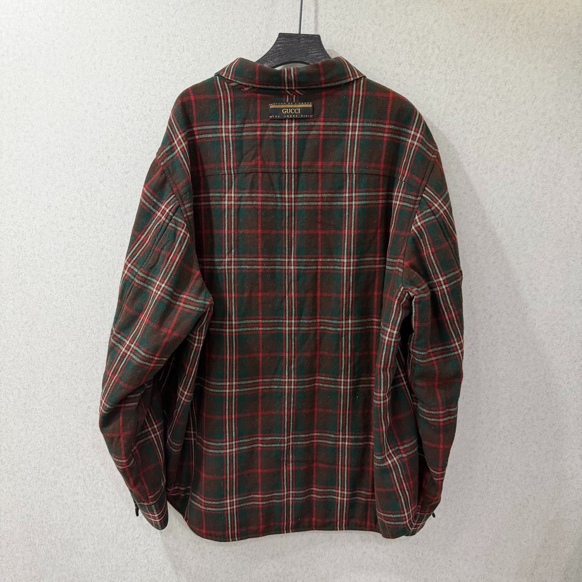 Gucci Gucci Wool Plaid Light Jacket l Men Size US L / EU 52-54 / 3 - 2 Thumbnail