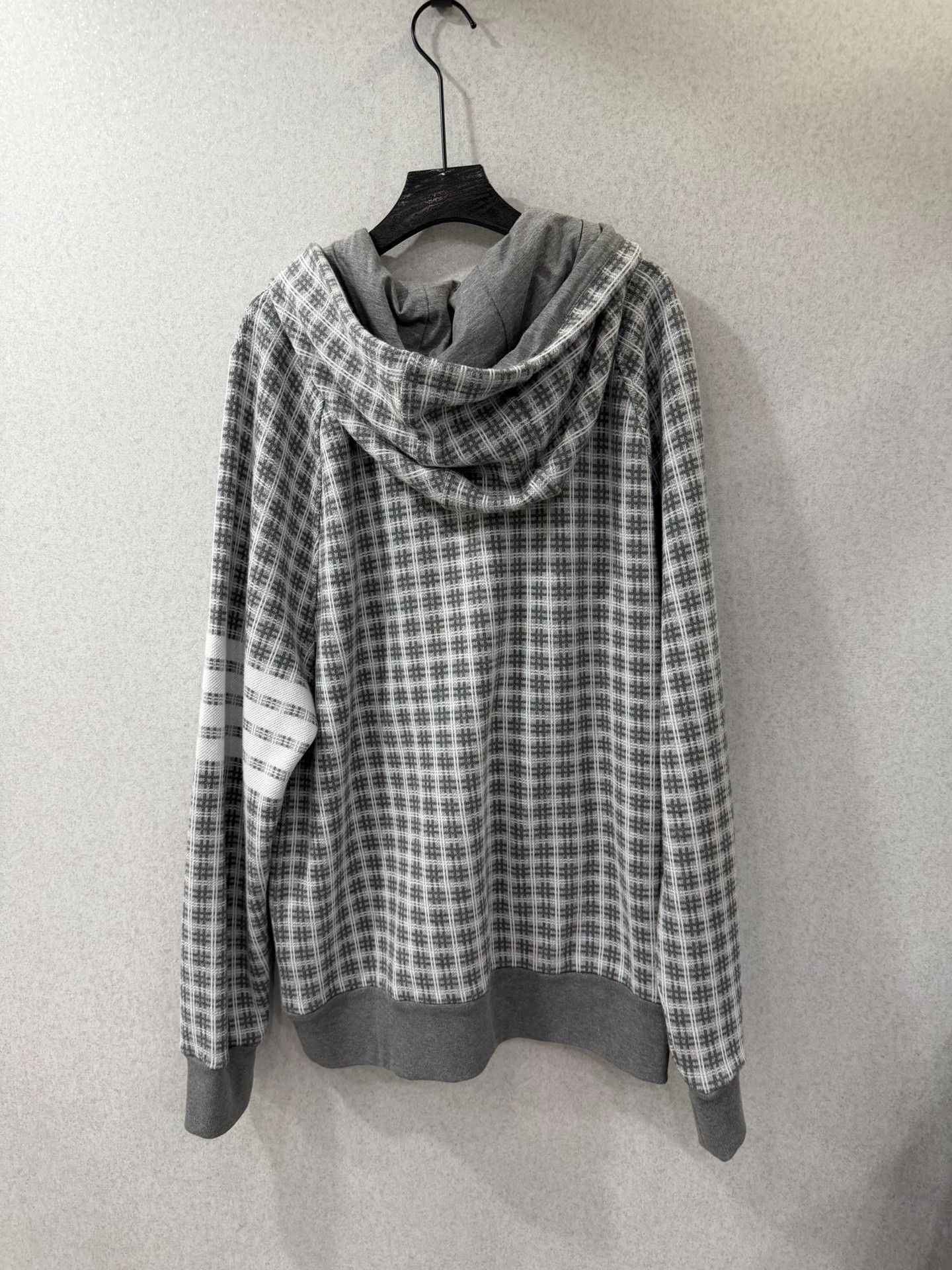 Thom Browne Thom Browne Plaid Brown Hoodie 4 Men Size US XL / EU 56 / 4 - 2 Thumbnail
