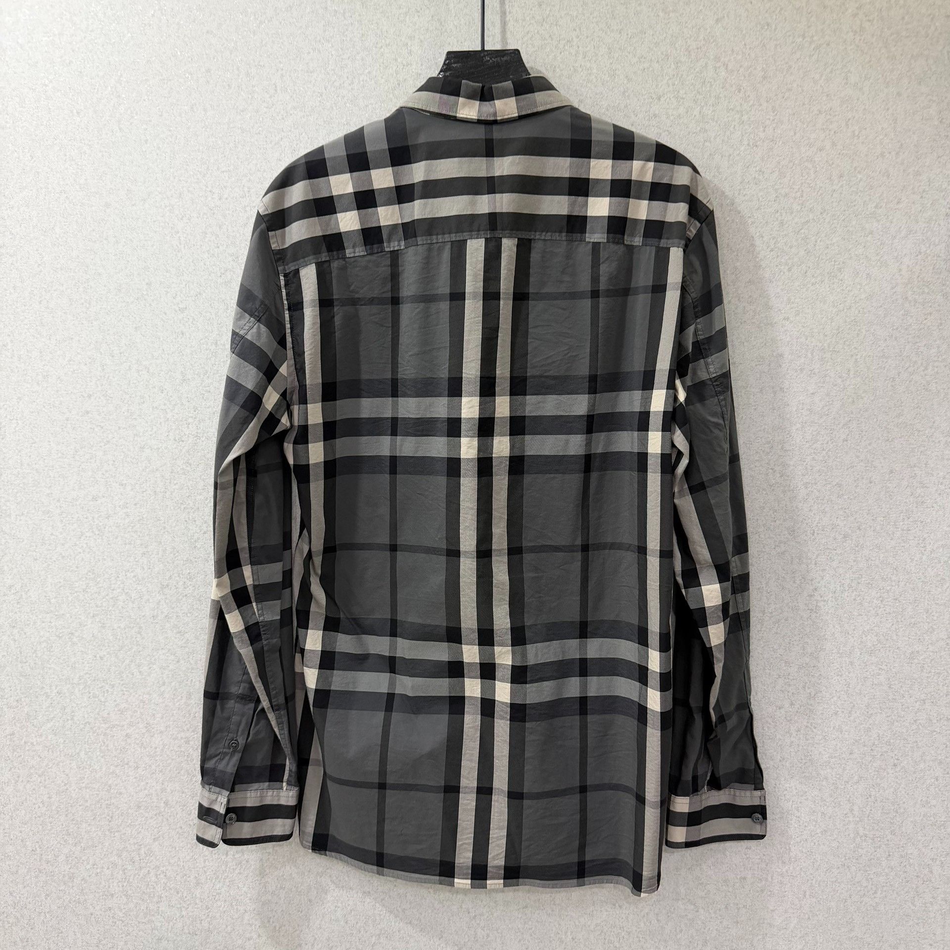 Burberry Burberry Plaid Gray Shirt s Men Size US S / EU 44-46 / 1 - 2 Thumbnail