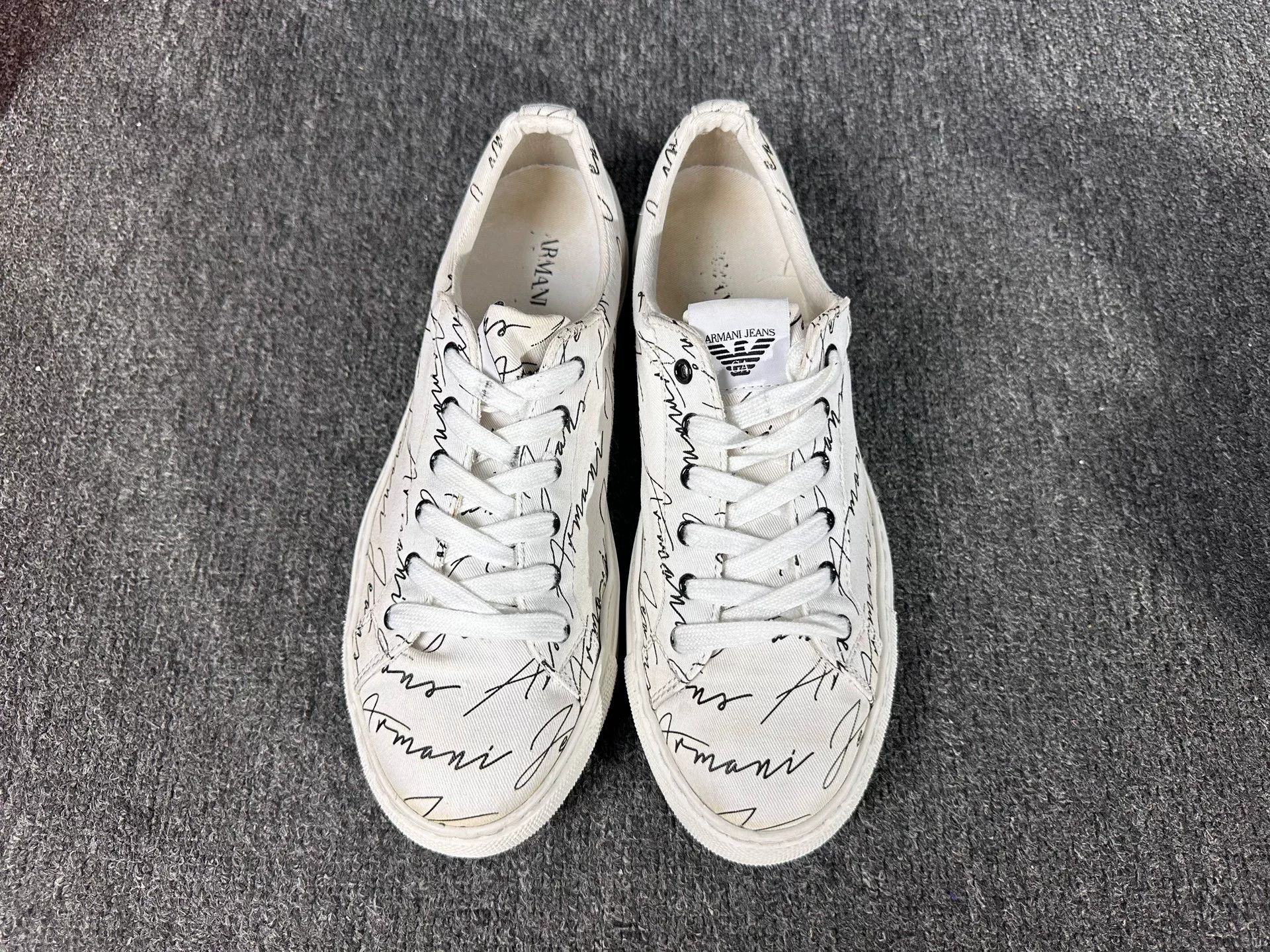 Emporio Armani Emporio Armani Lowtop Sneakers 8 Men Size US 8 / EU 41 - 4 Thumbnail