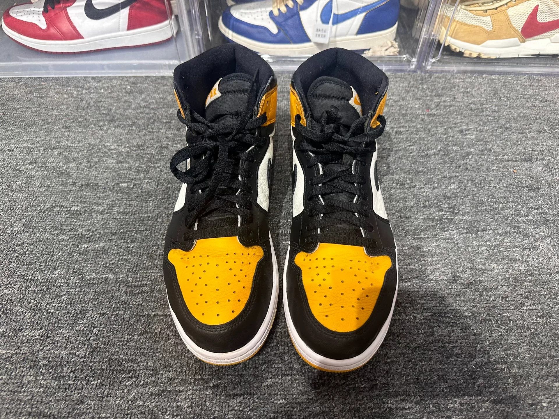 Nike Nike AIR JORDAN Yellow Lowtop Sneakers 11 Men Size US 11 / EU 44 - 4 Thumbnail