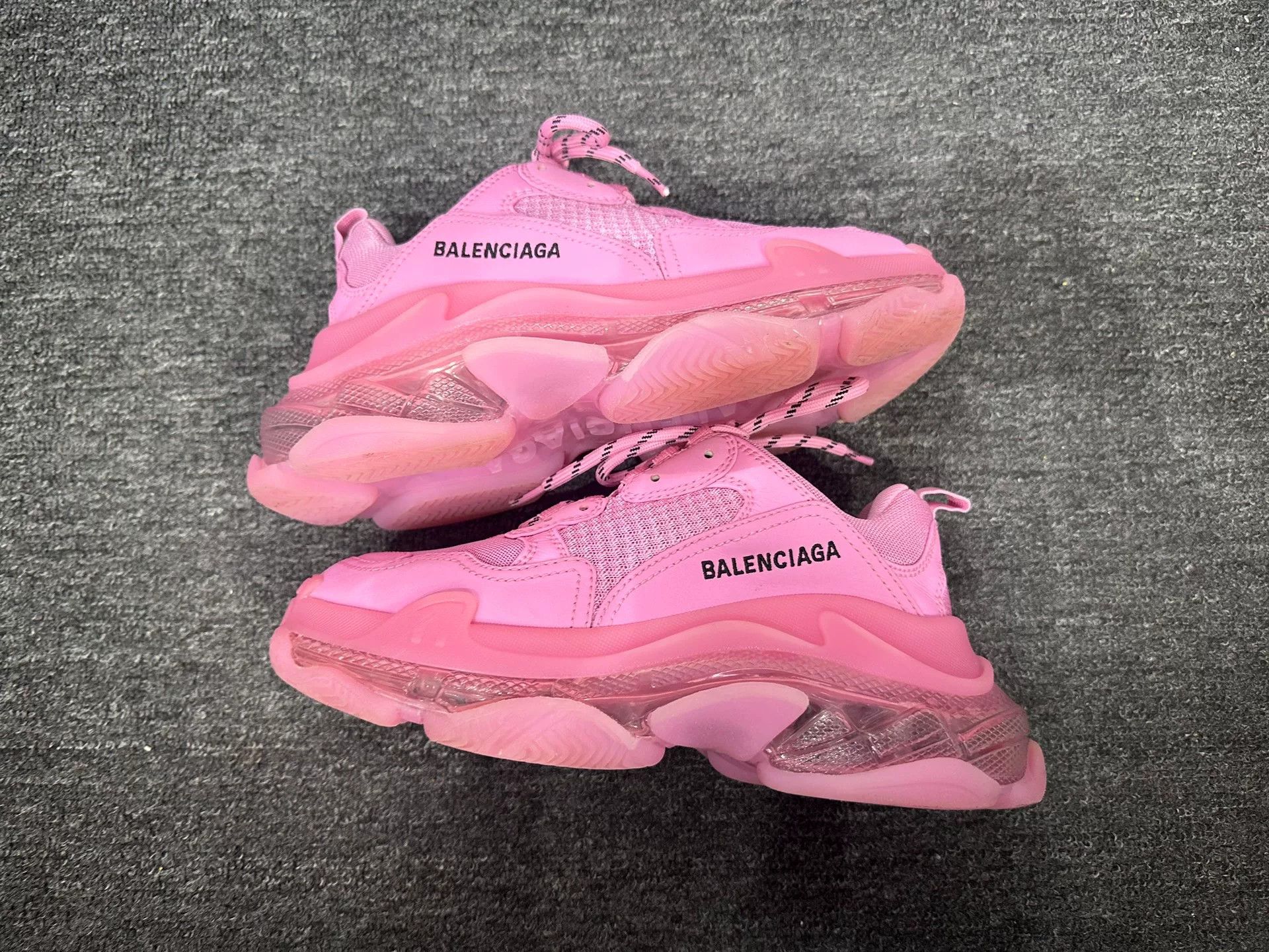 Balenciaga Balenciaga Pink Lowtop Sneakers us_7 Women Size US 7 / IT 37 - 2 Thumbnail