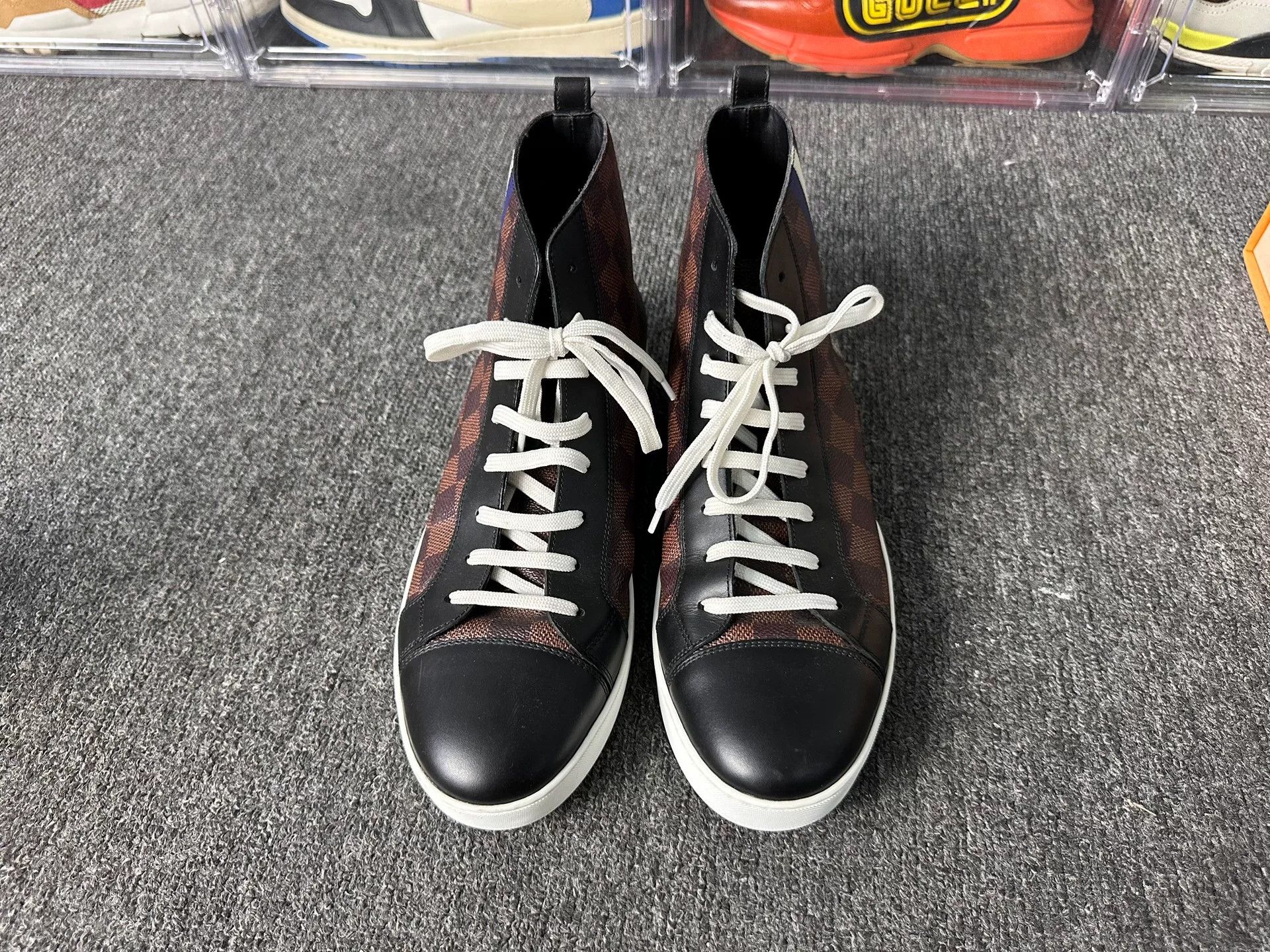 Louis Vuitton Louis Vuitton Rare Multi Hitop Sneakers 9 Men Size US 9 / EU 42 - 4 Thumbnail