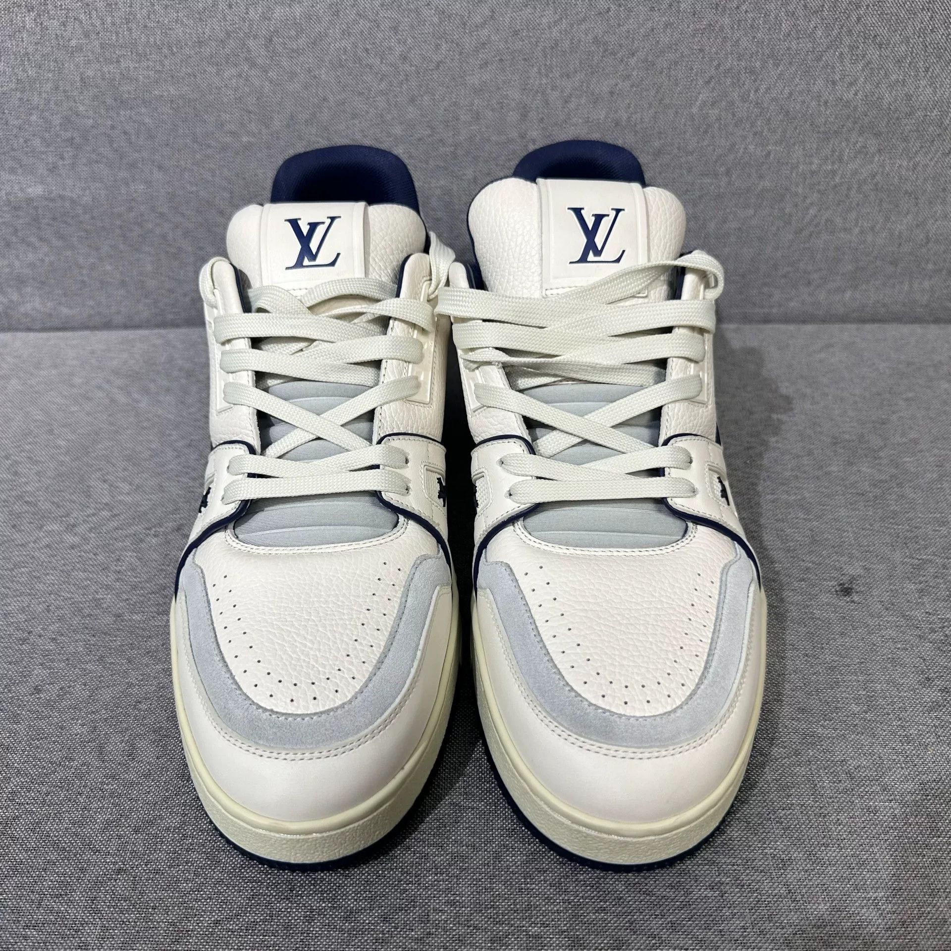 Louis Vuitton Louis Vuitton Training Blue Lowtop Sneakers 10 Men Size US 10 / EU 43 - 4 Thumbnail