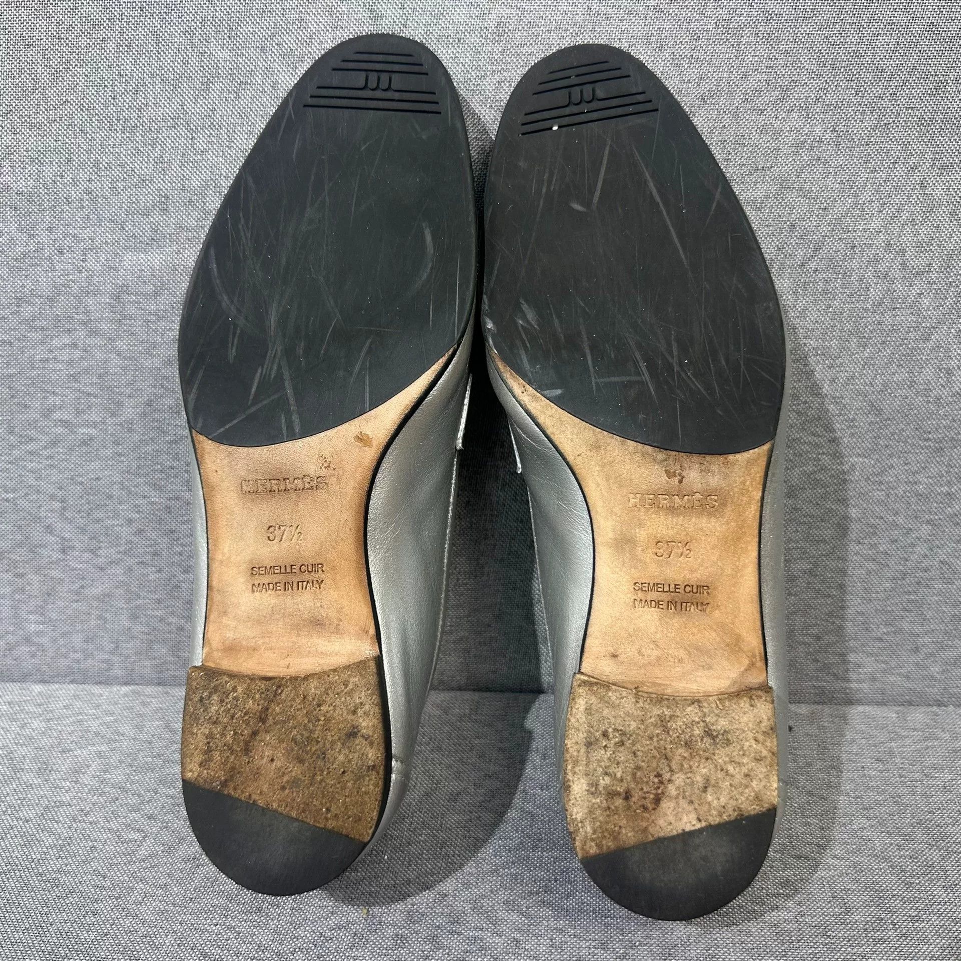 Hermes Hermes Silver Lowtop Sneakers us_7 Women Size US 7 / IT 37 - 6 Thumbnail