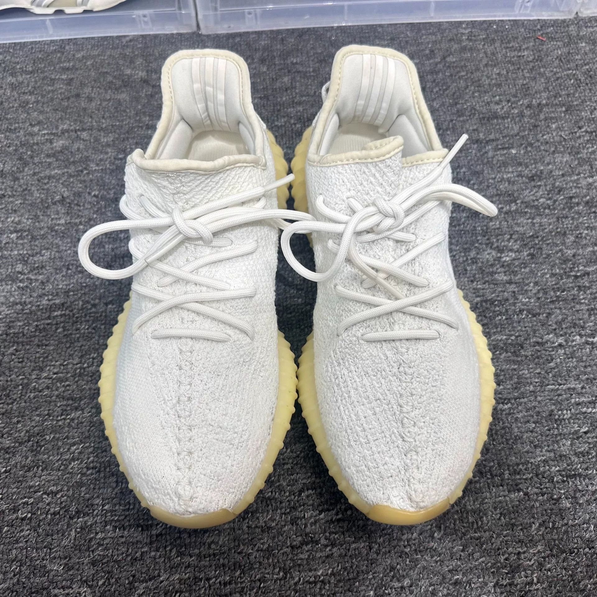 Adidas Adidas YEEZY White Lowtop Sneakers 9 Men Size US 9 / EU 42 - 4 Thumbnail