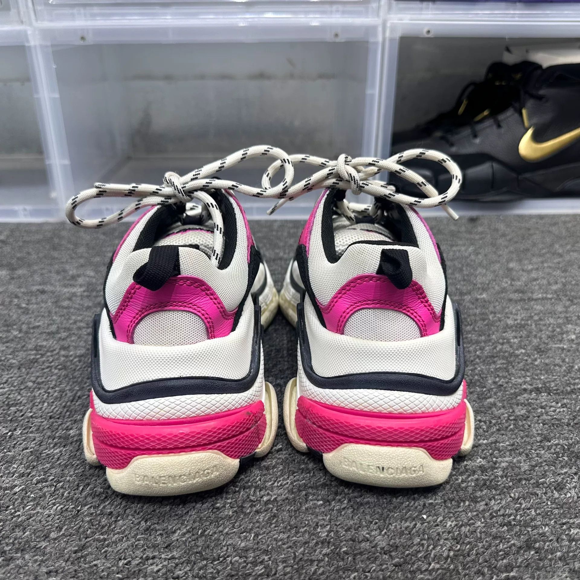 Balenciaga Balenciaga Pink Lowtop Sneakers us_5 Women Size US 5 / IT 35 - 5 Thumbnail