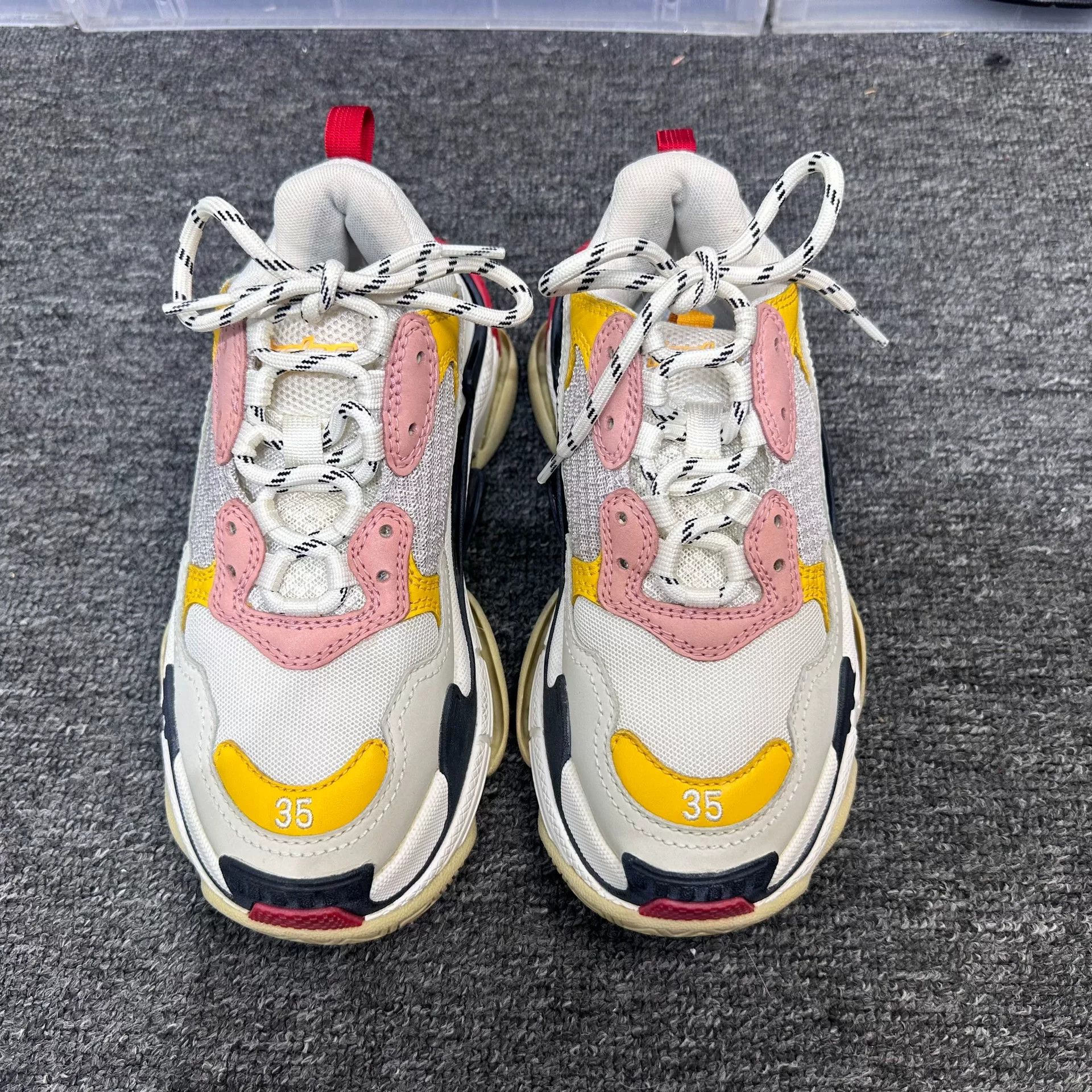 Balenciaga Balenciaga Washed Lowtop Sneakers us_5 Women Size US 5 / IT 35 - 4 Thumbnail