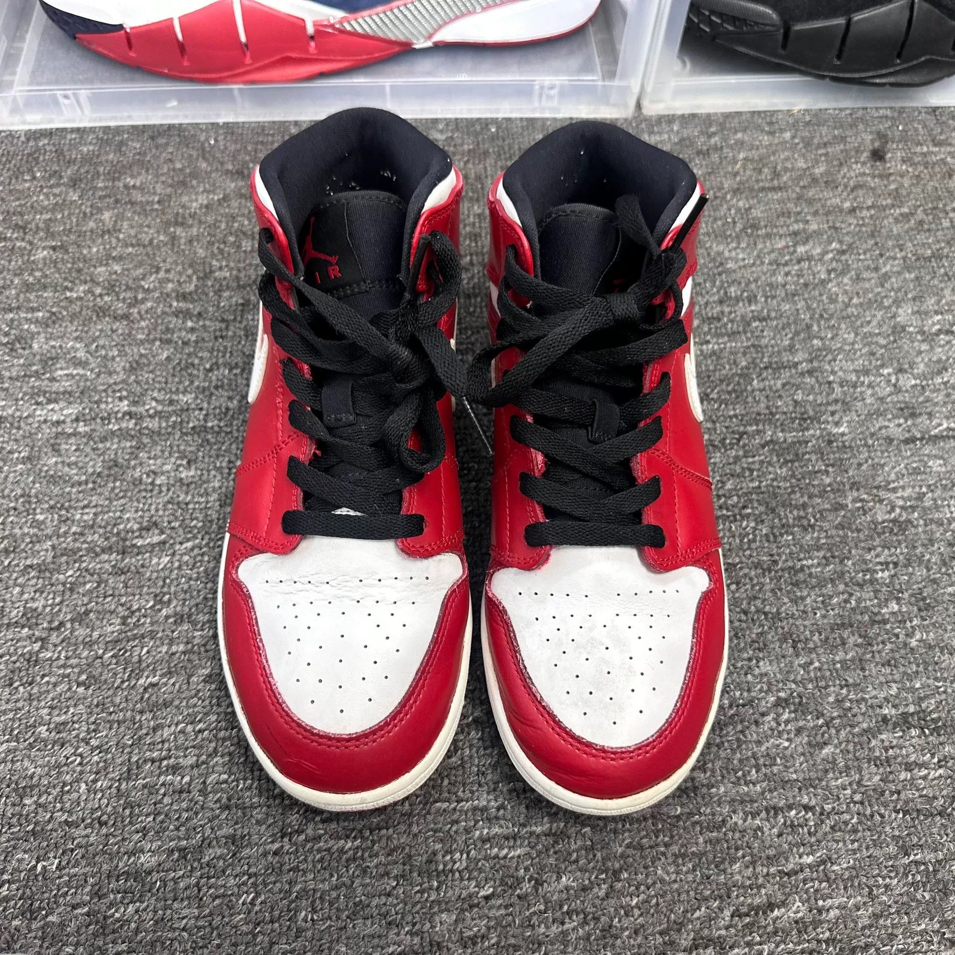 Nike Nike Red Lowtop Sneakers 5.5 Men Size US 5.5 / EU 38 - 4 Thumbnail