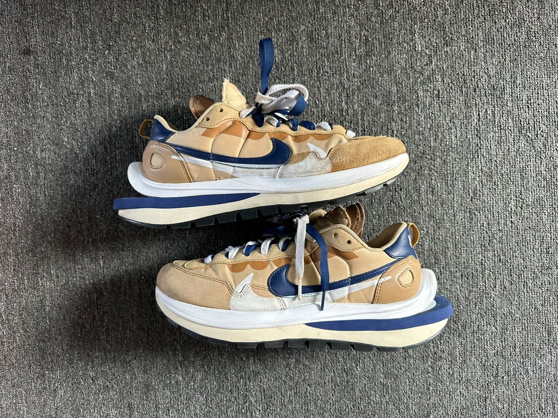 Sacai Sacai Orange Lowtop Sneakers 11 Men Size US 11 / EU 44 - 2 Thumbnail