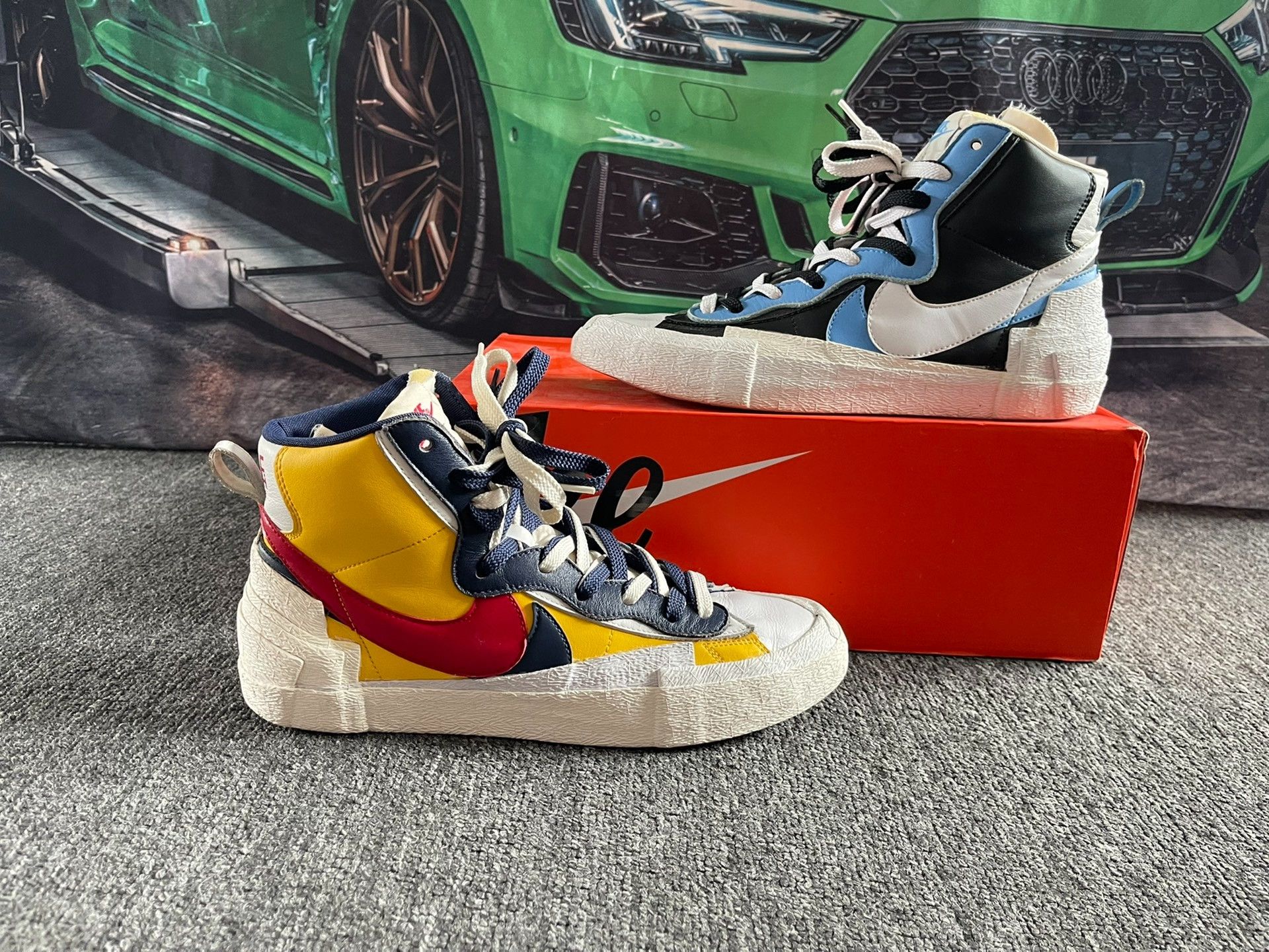 Sacai Sacai Multi Hitop Sneakers 11 Men Size US 11 / EU 44 - 2 Thumbnail