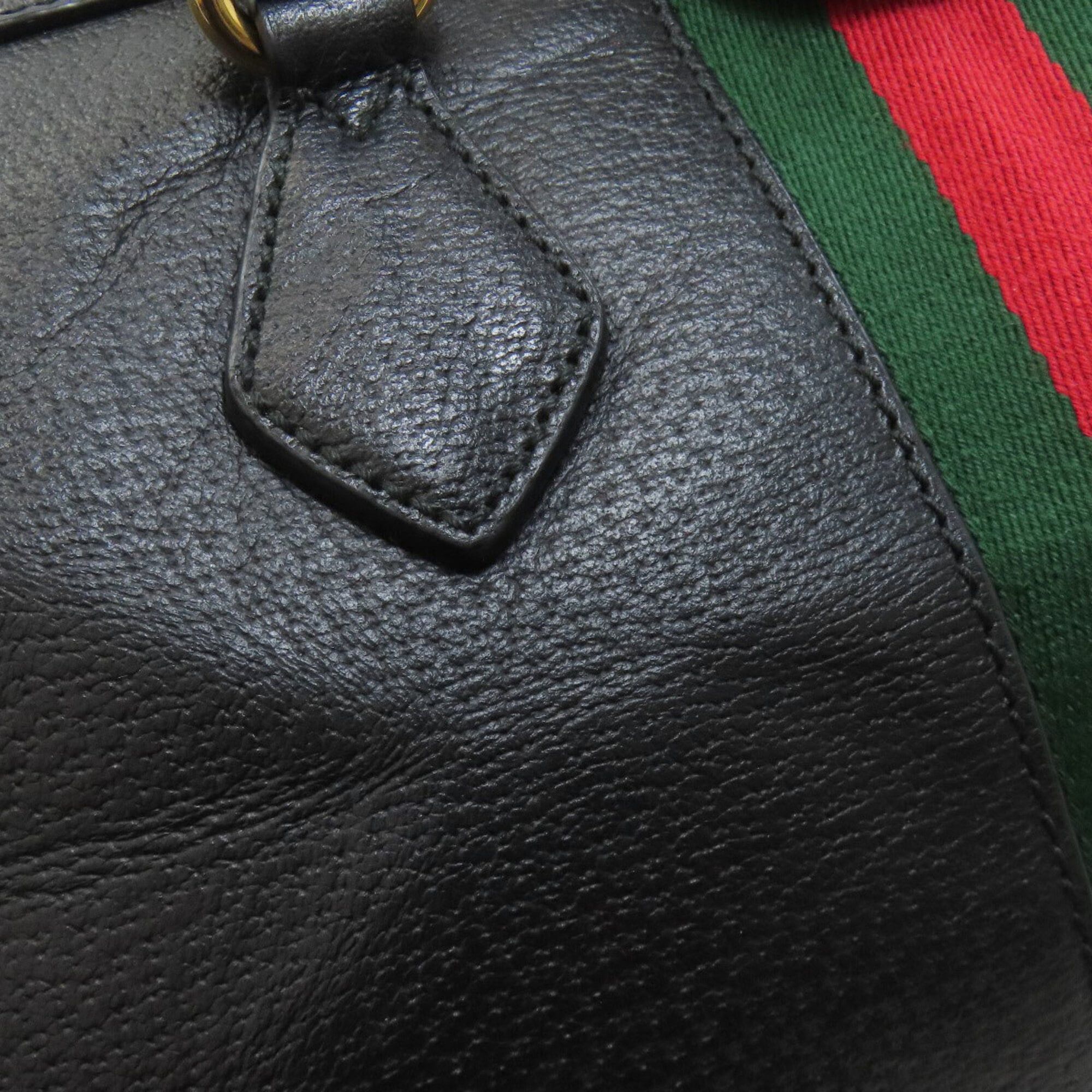 Gucci Gucci 524532 Ophidia Sherry Line 2-Way Handbag Leather Women's GUCCI Size ONE SIZE - 12 Thumbnail