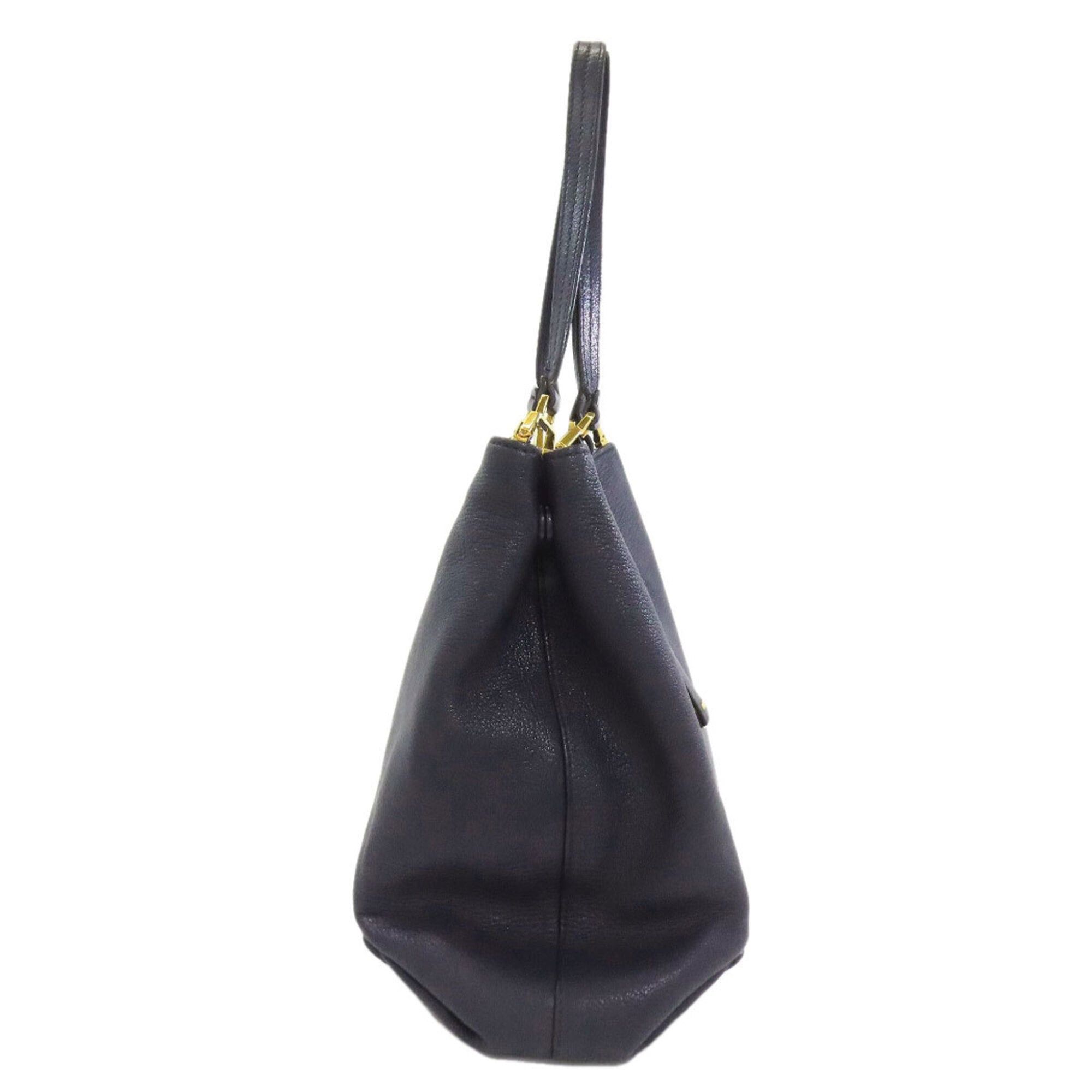 Miu Miu Miu Miu Miu Logo Tote Bag Leather Women's MIUMIU Size ONE SIZE - 3 Thumbnail