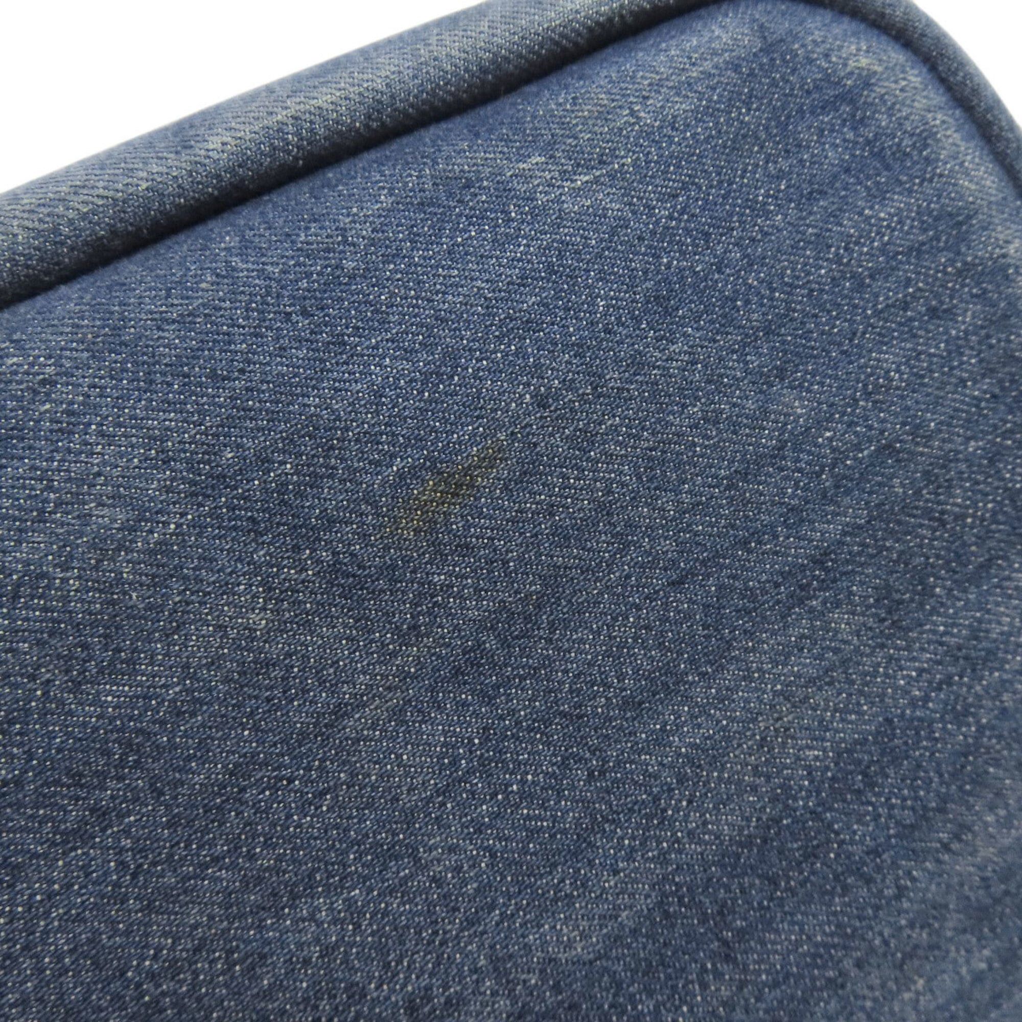 Prada Prada Logo Tote Bag Denim Women's PRADA Size ONE SIZE - 12 Thumbnail