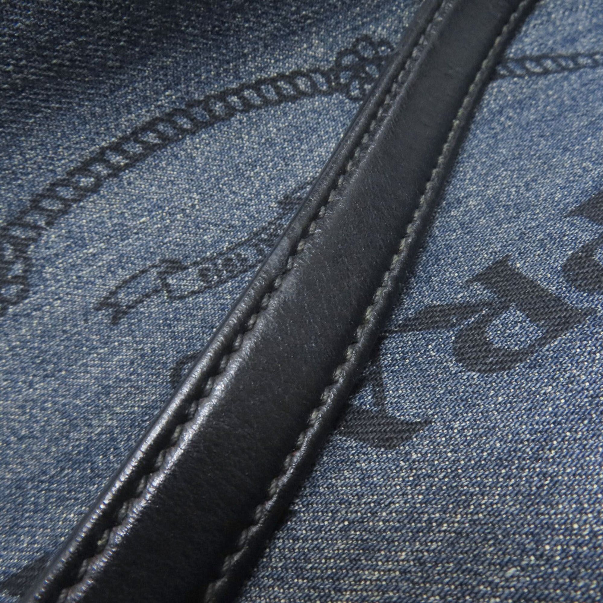 Prada Prada Logo Tote Bag Denim Women's PRADA Size ONE SIZE - 16 Thumbnail