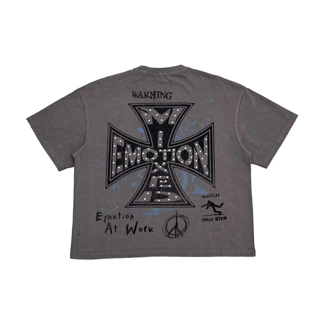 Other Mixed Emotions Grey Friends Tee Size US M / EU 48-50 / 2 - 2 Thumbnail
